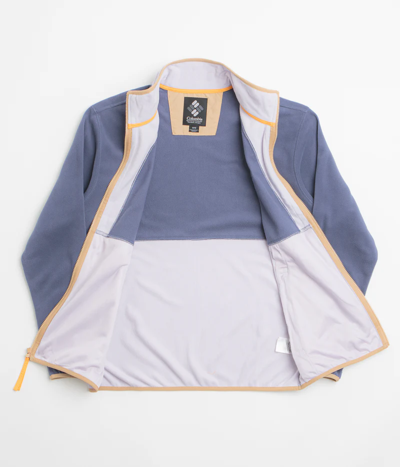 Columbia Backbowl II Lightweight Full Zip Fleece - Nocturnal / Lavender Pearl - Image 2