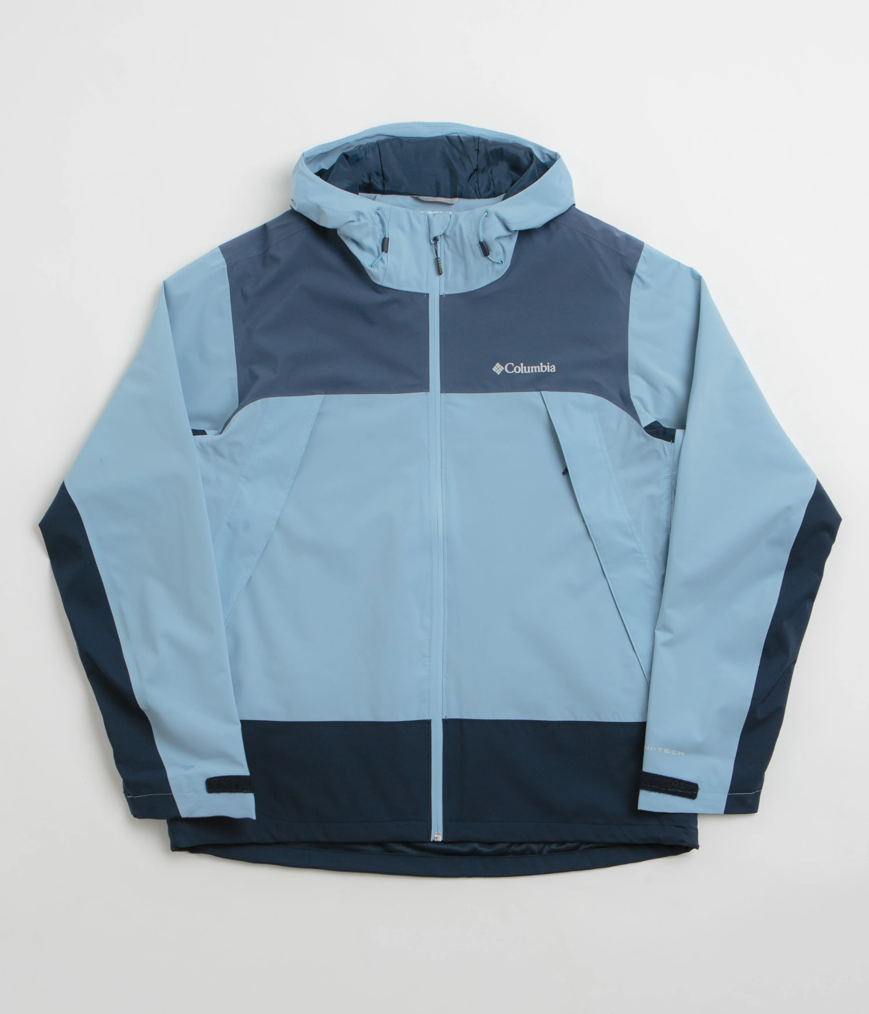 Columbia Boulder Falls Jacket - Ripple Blue / Dark Mountain / Collegiate Navy