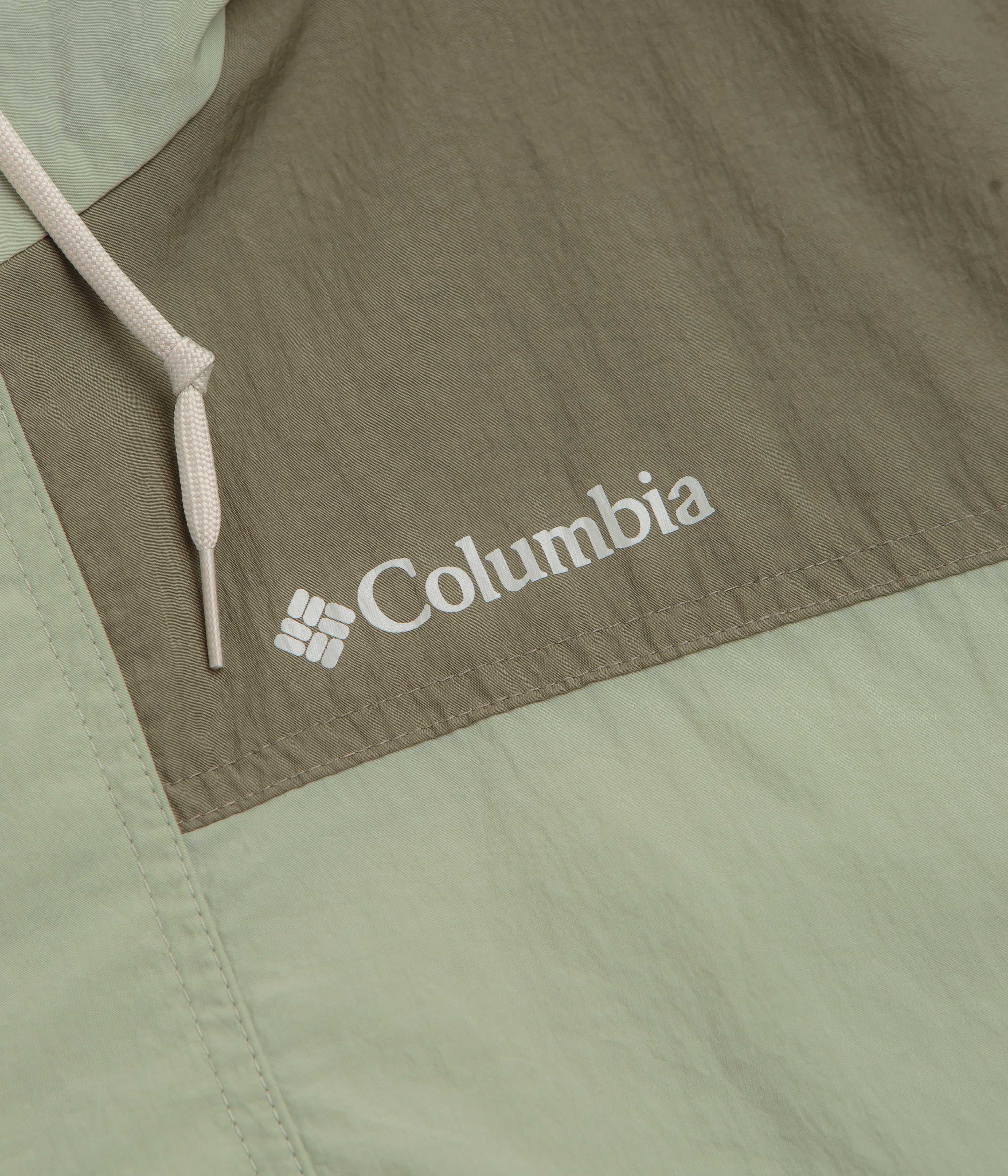 Columbia Challenger II Windbreaker Jacket - Safari / Stone Green - Image 5