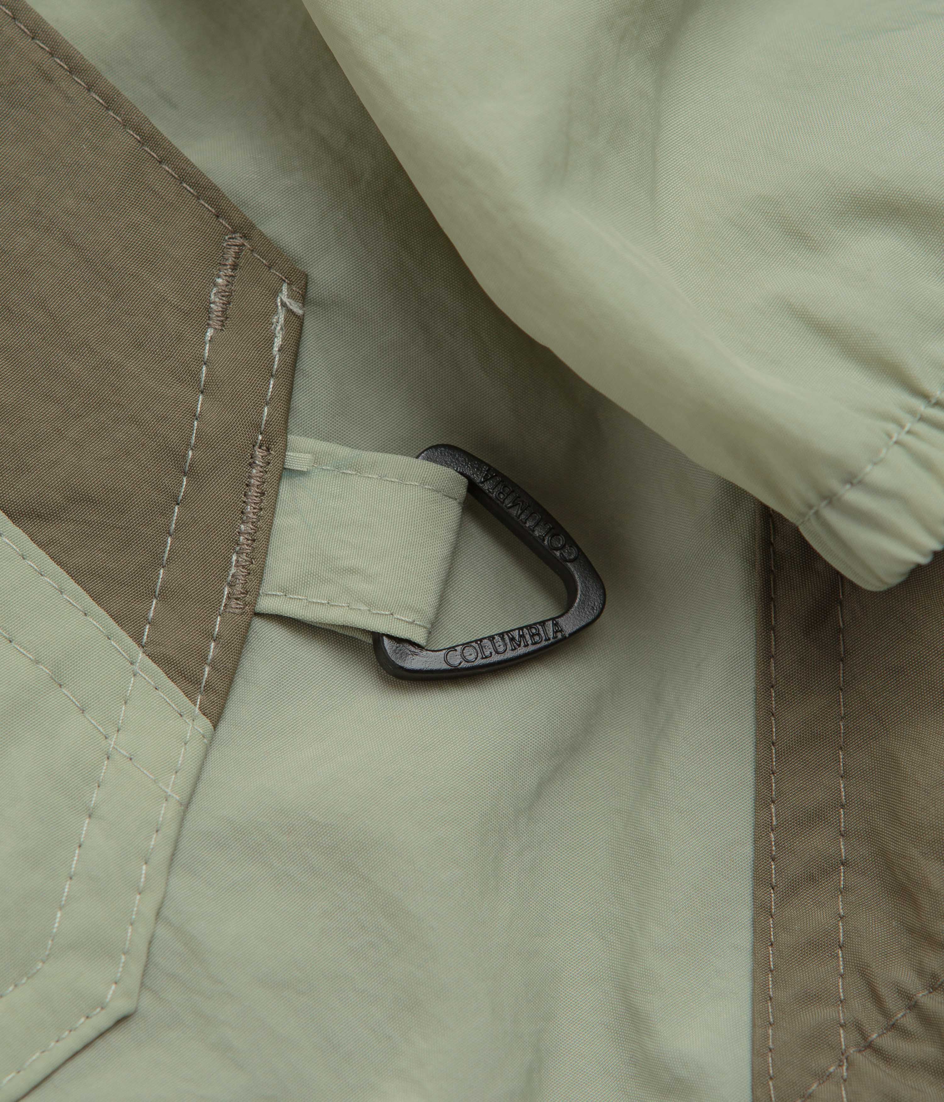 Columbia Challenger II Windbreaker Jacket - Safari / Stone Green - Image 6