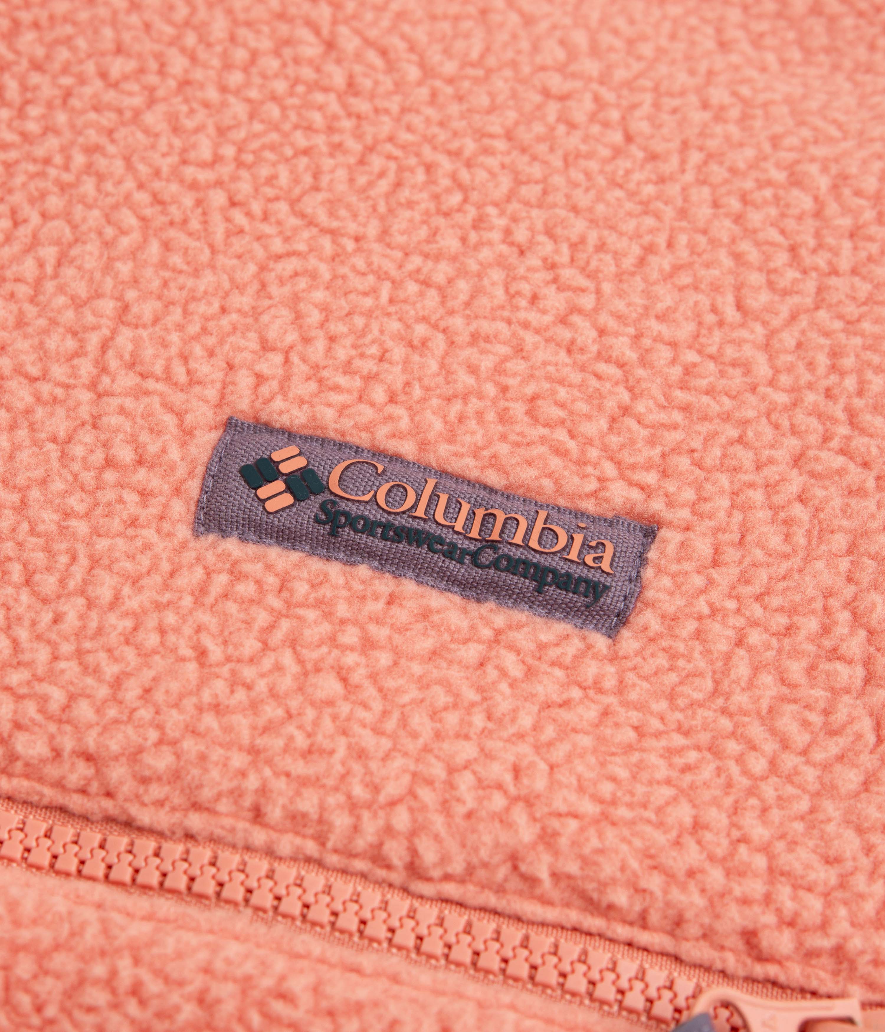 Columbia Helvetia Half Snap Fleece - Faded Peach - Image 4