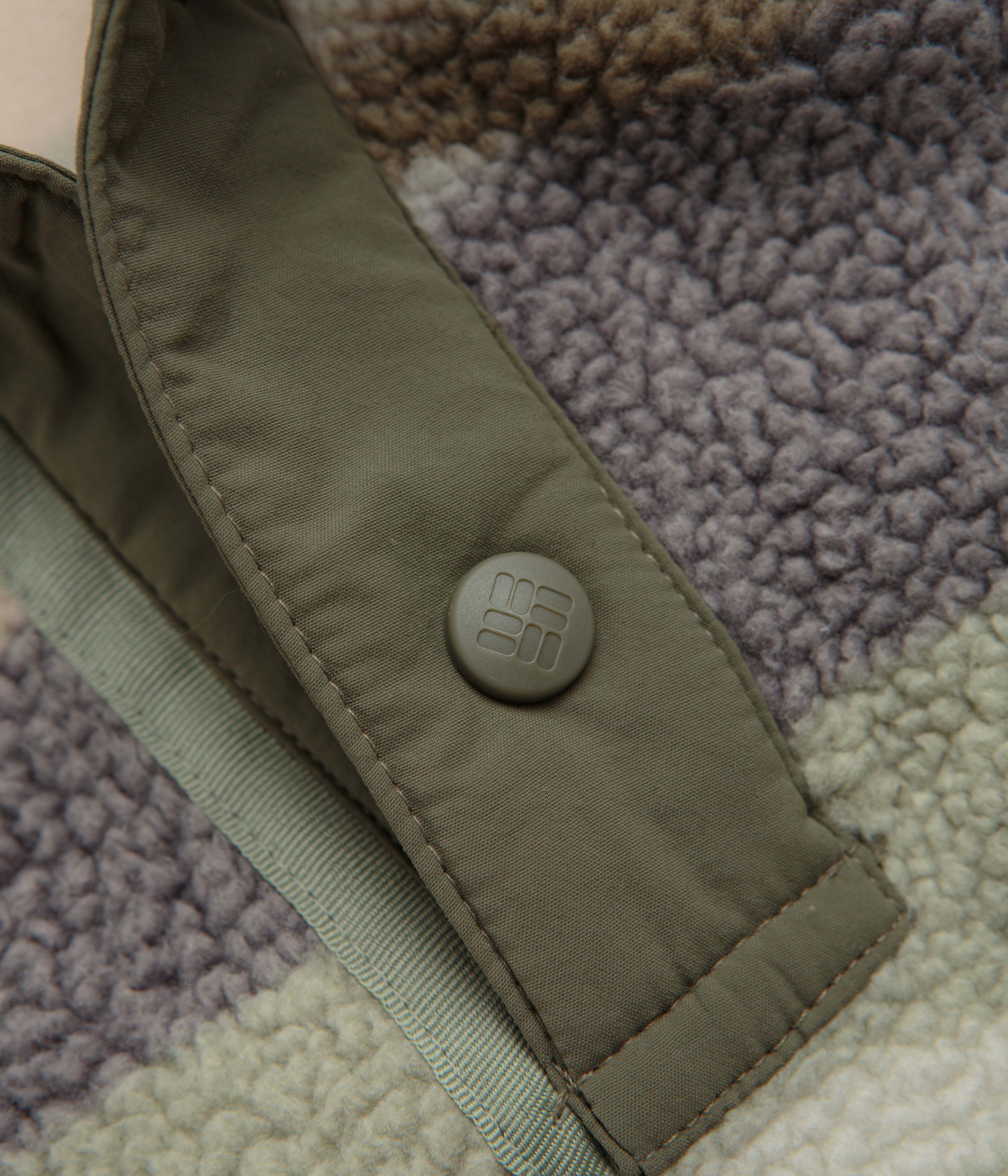 Columbia Helvetia II Printed Half Snap Fleece - Safari Rogue Valley - Image 5