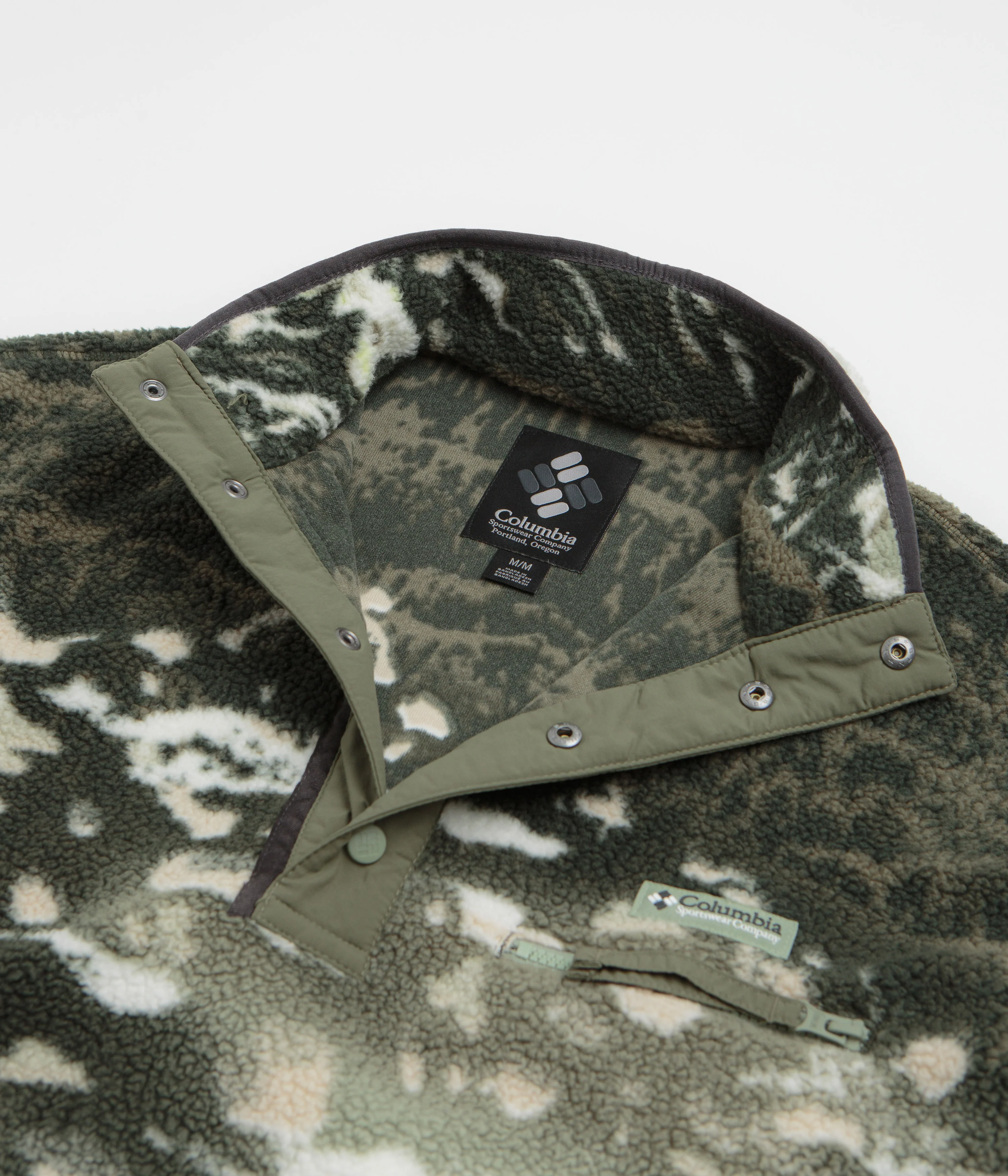 Columbia Helvetia II Printed Half Snap Fleece - Safari / Sisters - Image 5
