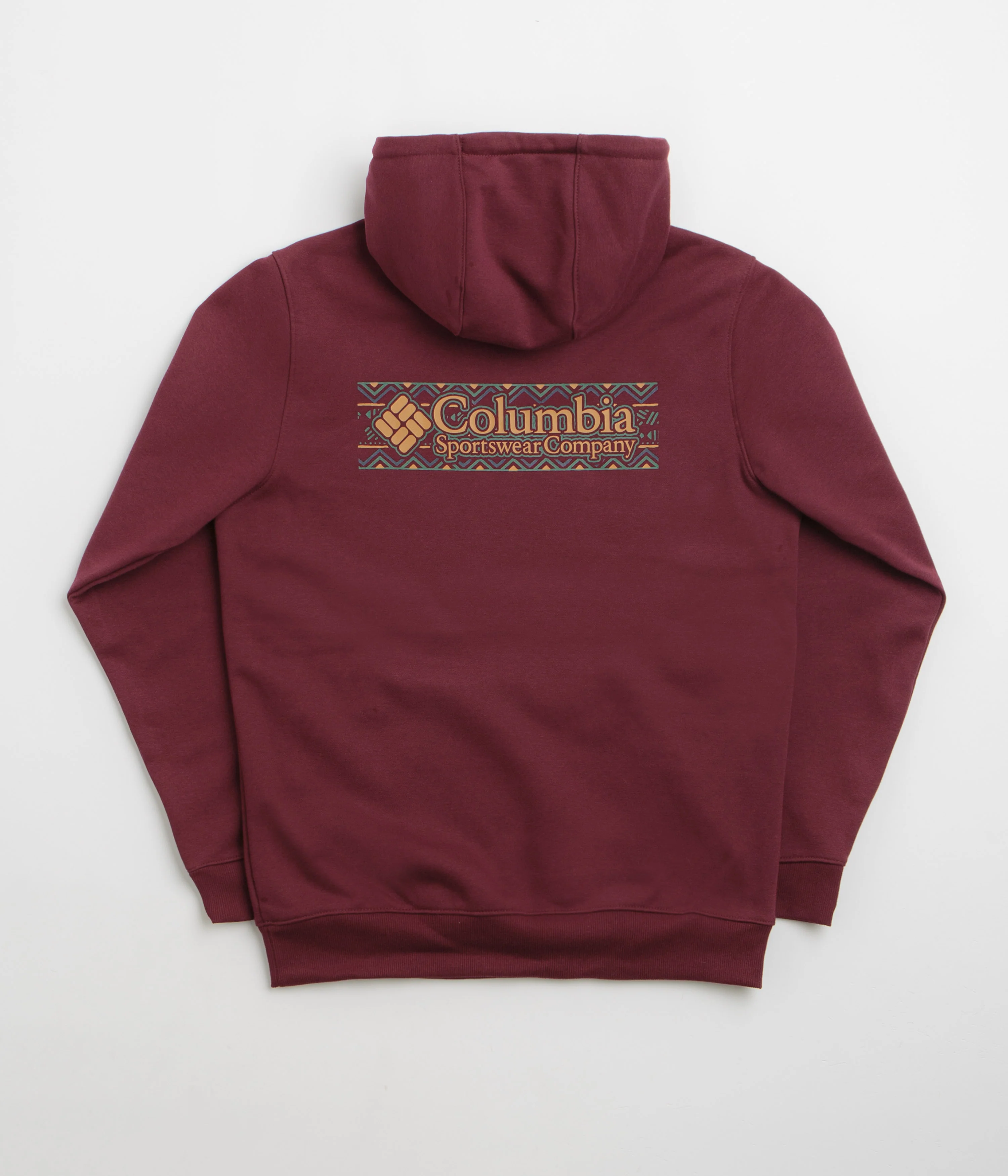 Columbia Meridian Creek Graphic Hoodie - Rich Wine / Branded Blanket