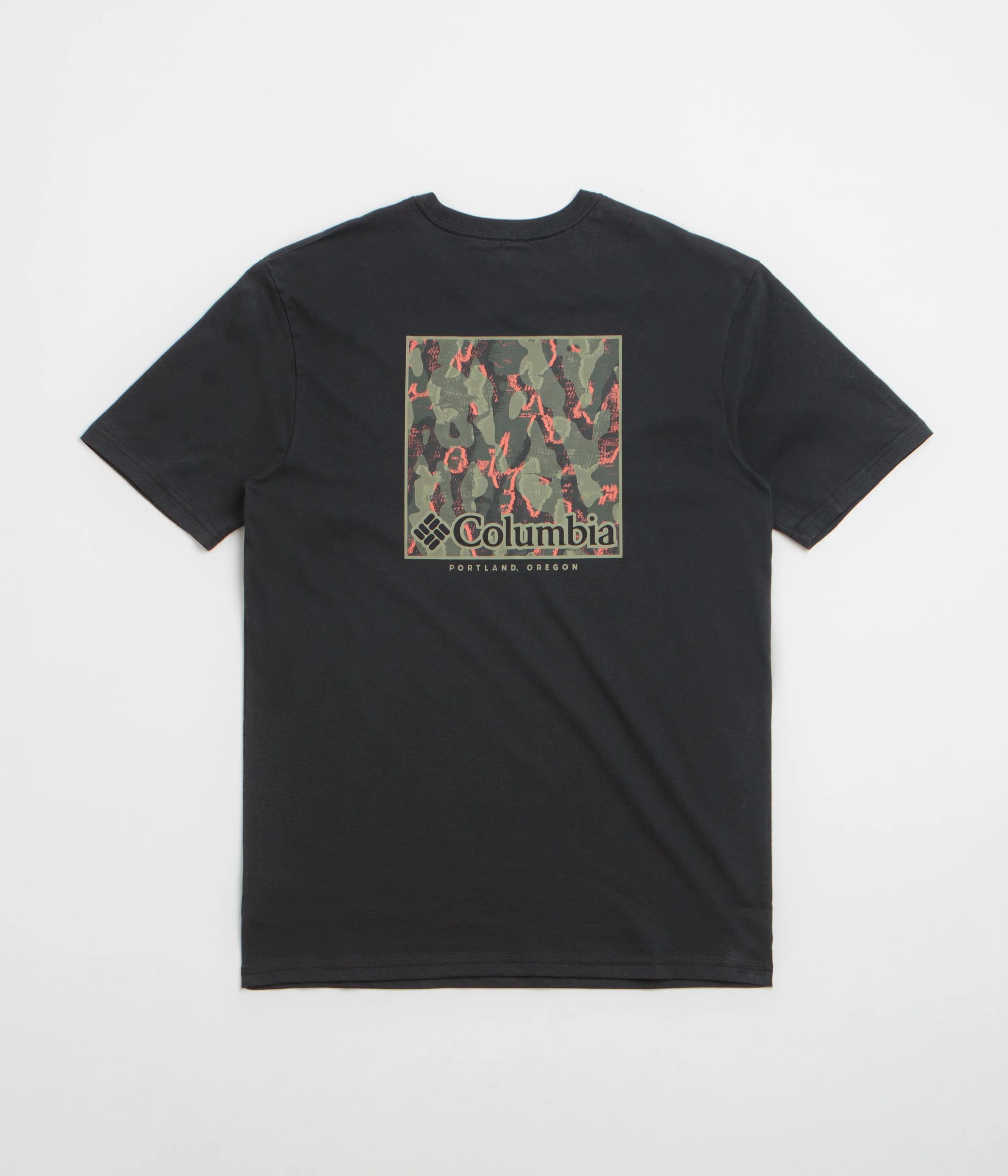 Columbia North Cascades T-Shirt - Black / Framed Treebark