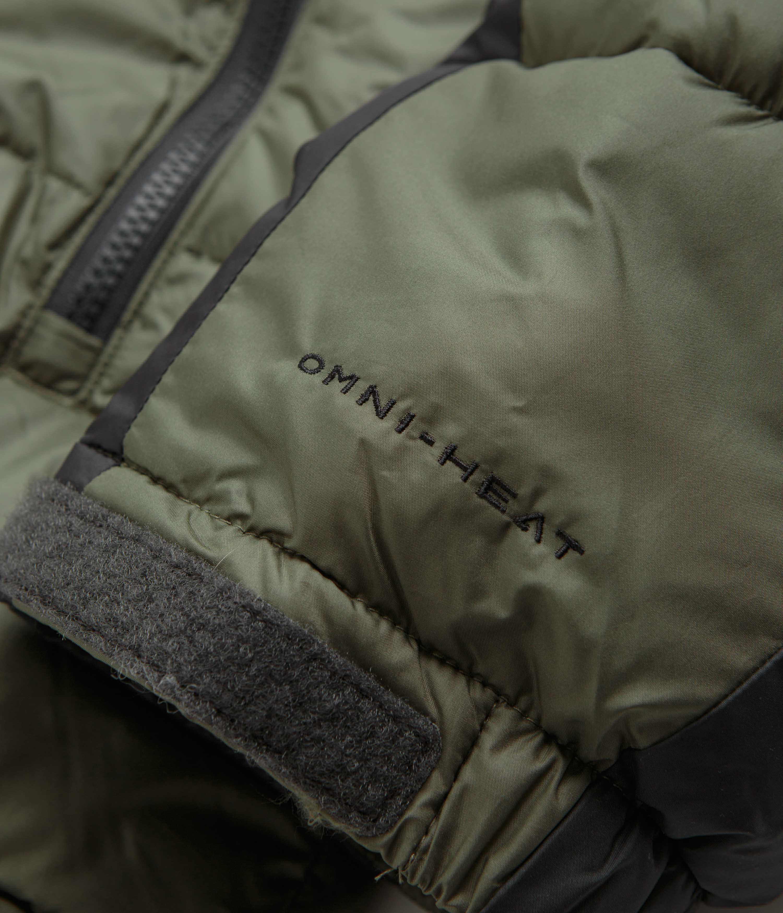 Columbia Pike Lake II Hooded Jacket - Stone Green / Shark / White - Image 7