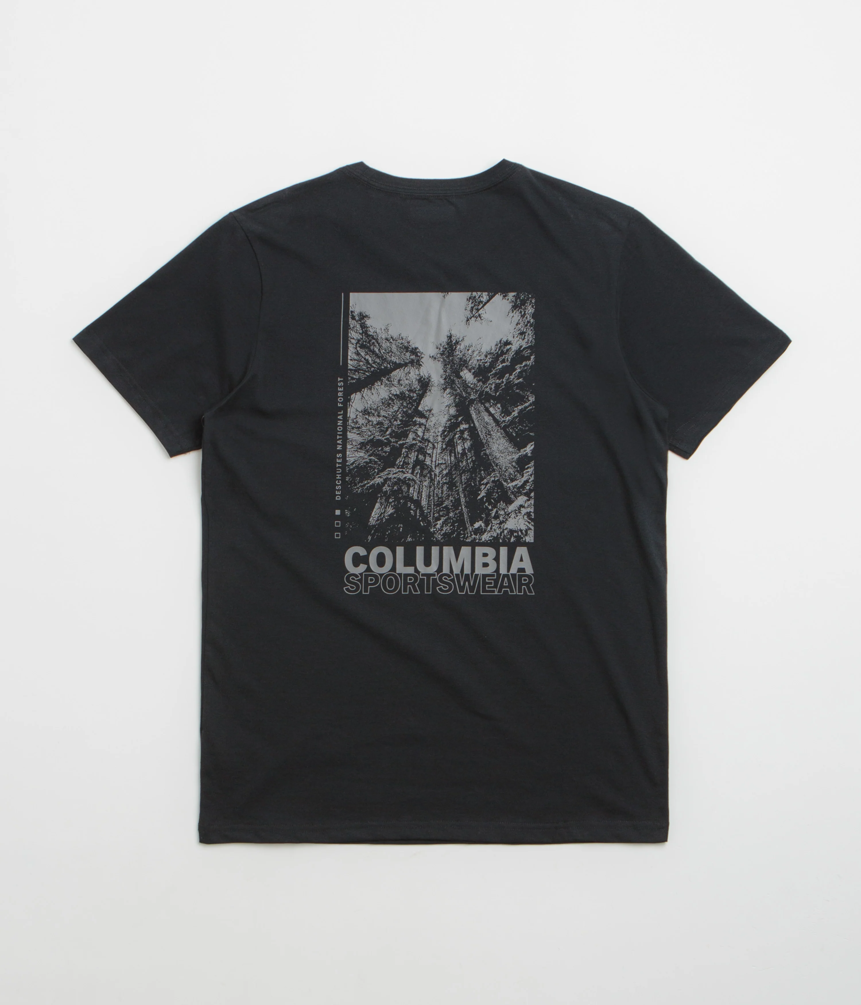 Columbia Rapid Ridge Back Graphic II T-Shirt - Black / Amazing Heights
