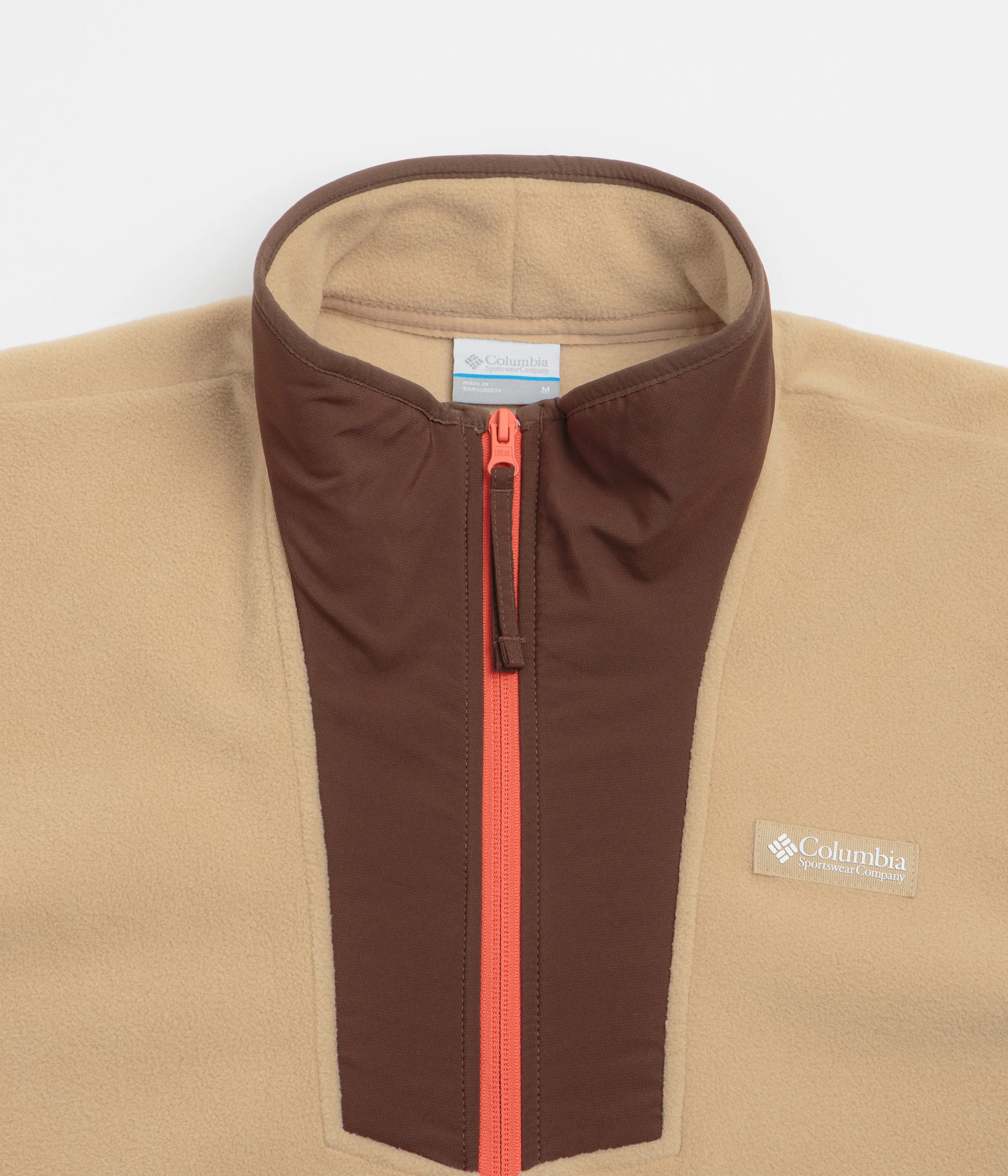 Columbia Sequoia Grove Half Zip Fleece - Canoe / Dark Stone / Tobacco - Image 2
