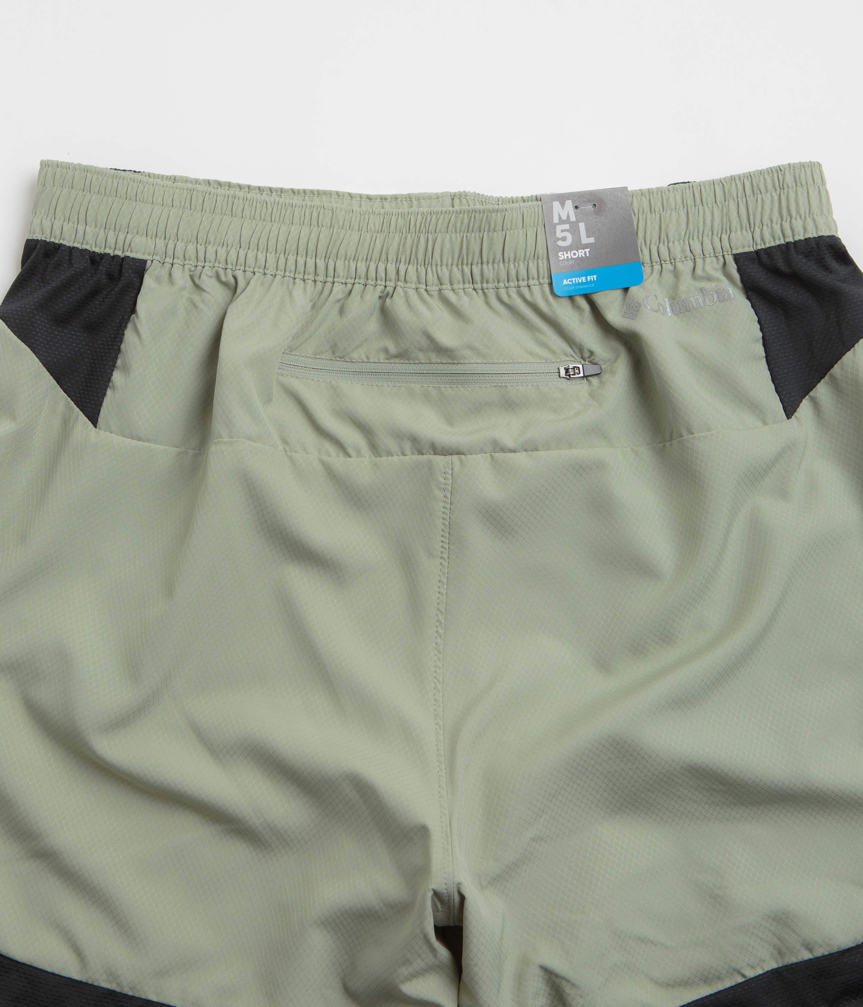 Columbia Three Pitch 5" Shorts - Safari / Black - Image 5