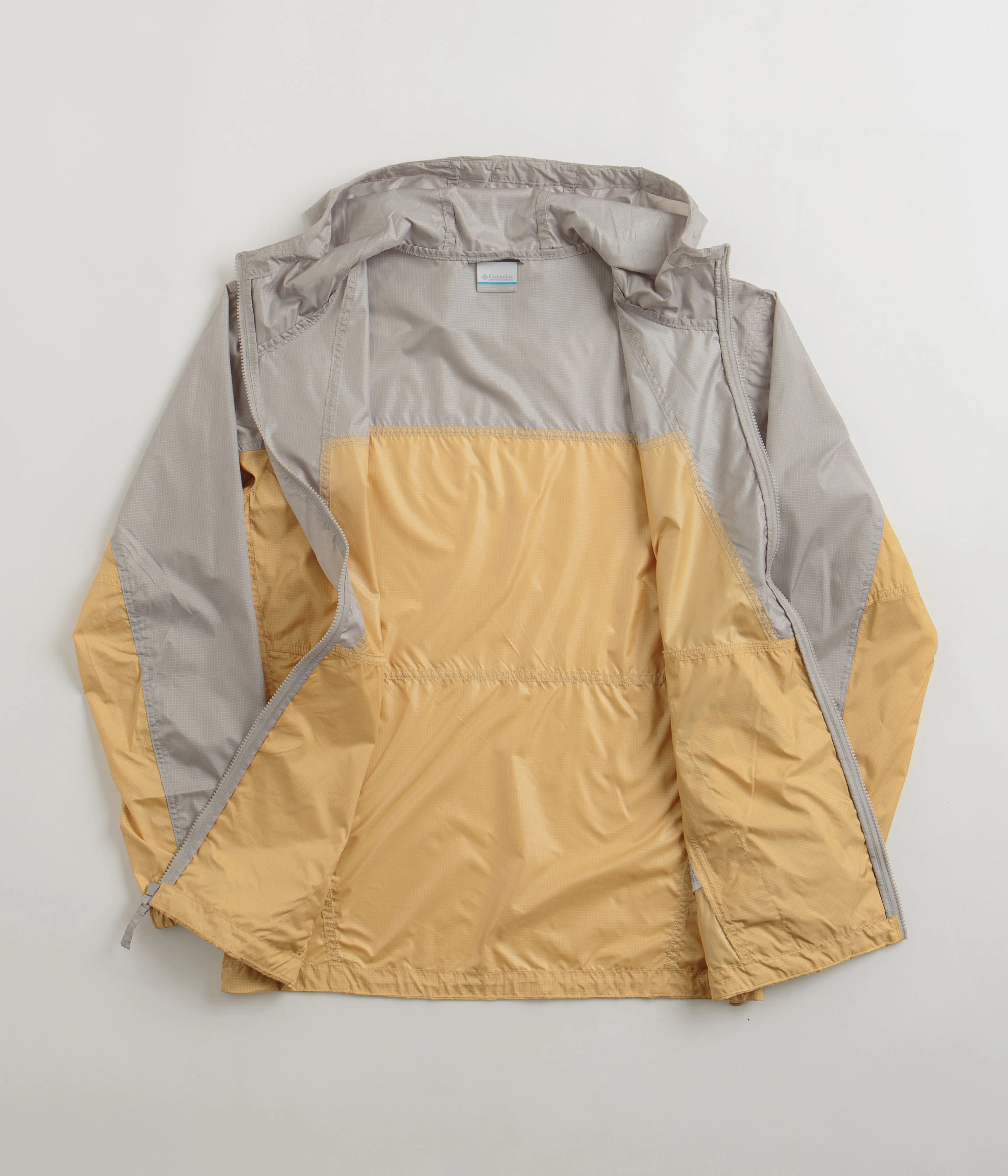 Columbia Trail Traveler Windbreaker Jacket - Light Camel / Flint Grey - Image 2