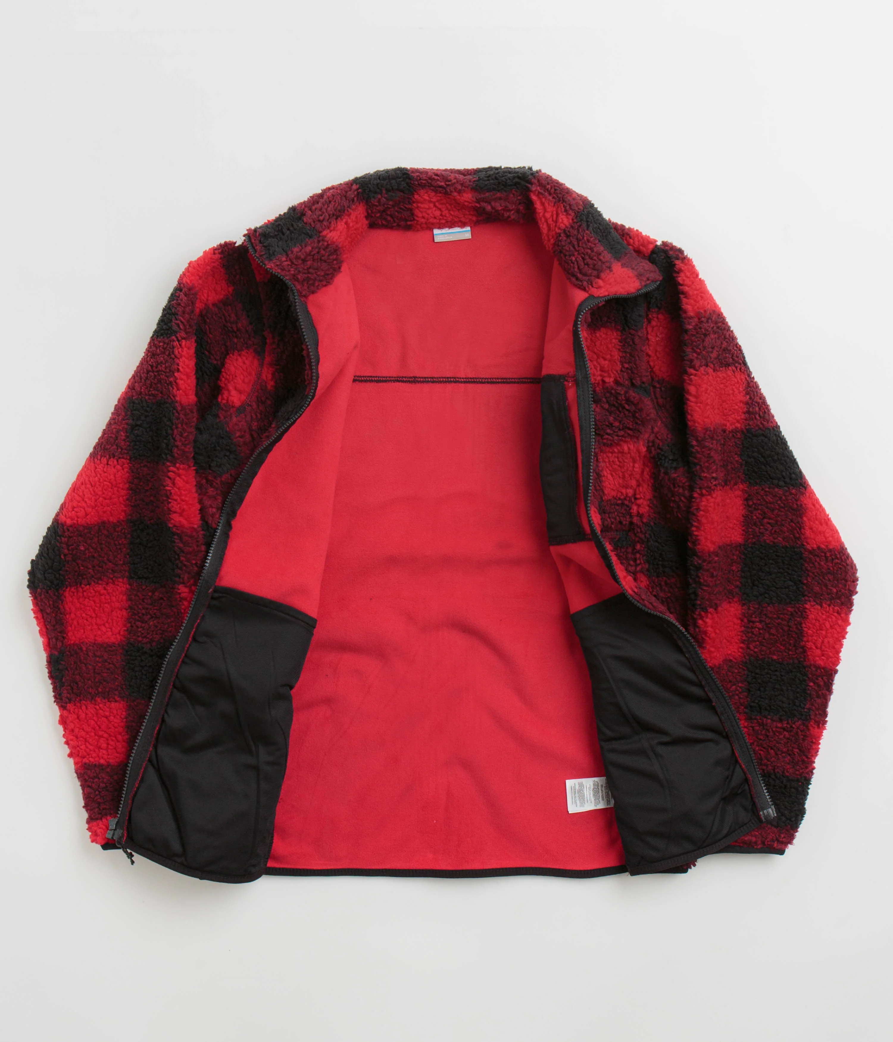 Columbia Winter Pass II Printed Fleece - Mountain Red Check - Image 2