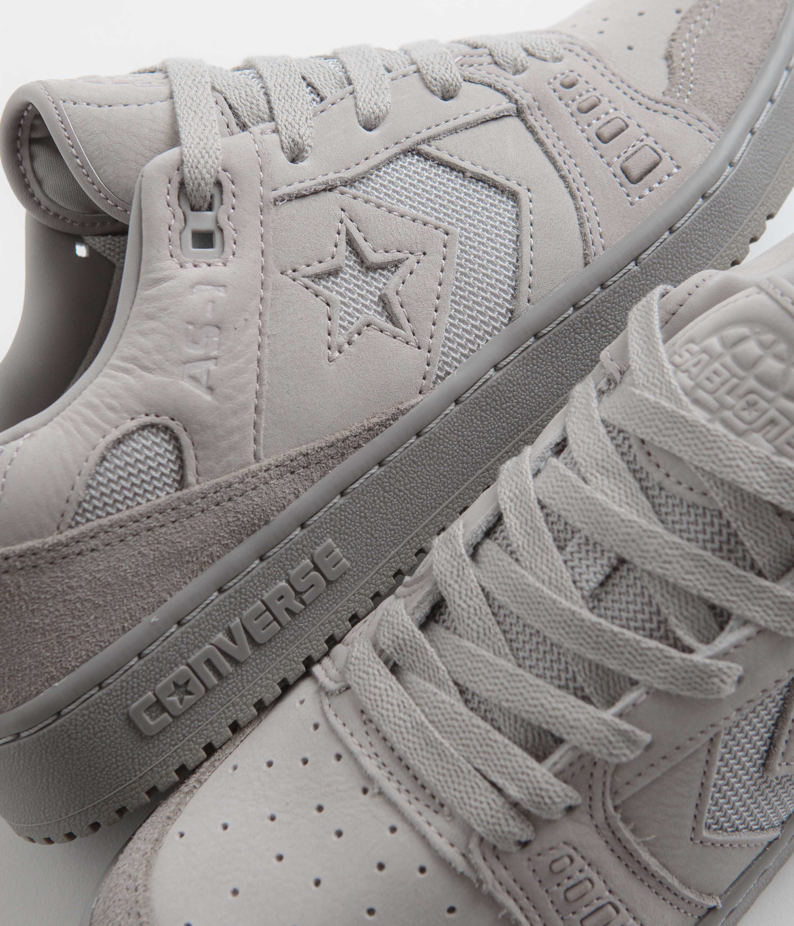 Converse AS-1 Pro Ox Shoes - Dove / Porpoise / Rock Ridge - Image 3