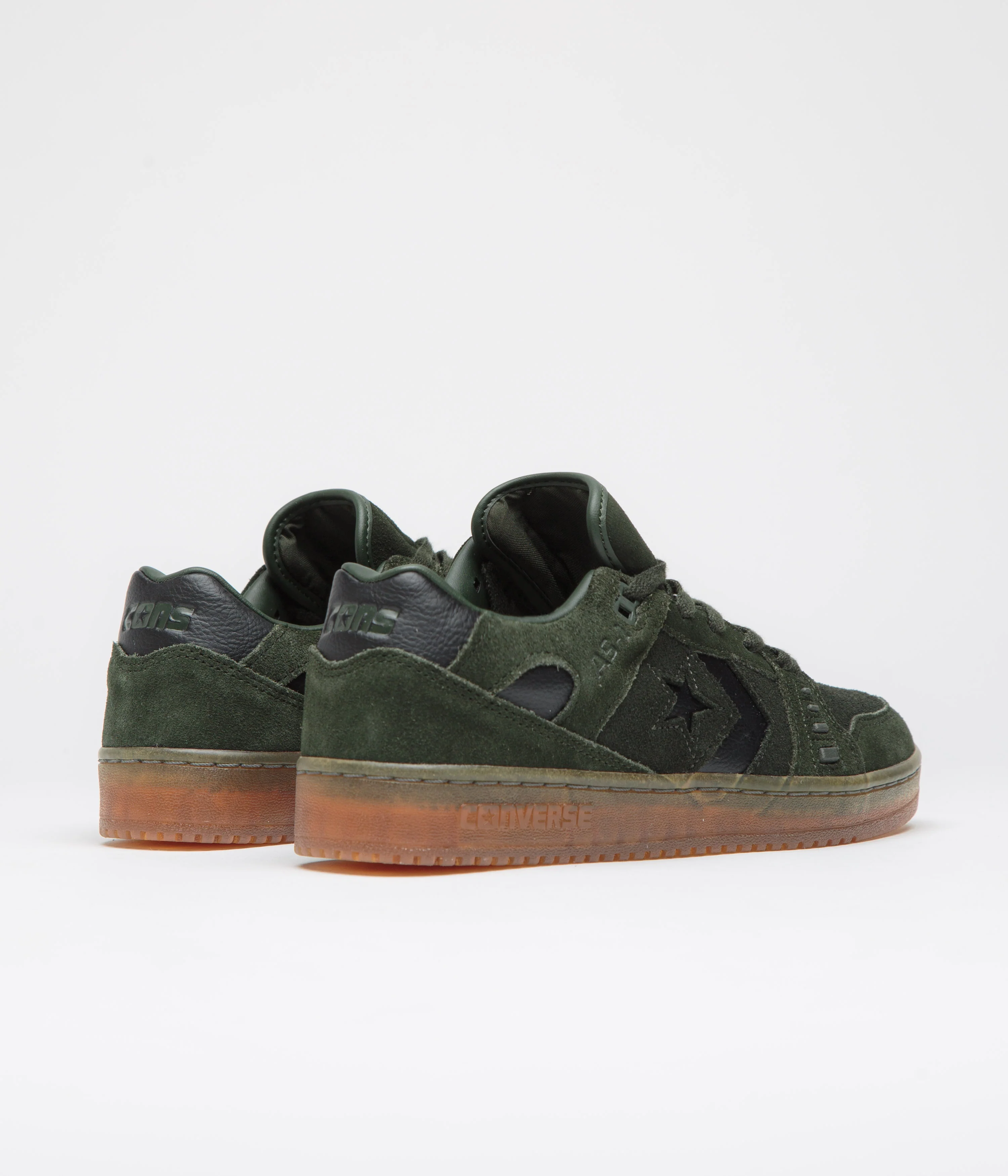 Converse AS-1 Pro Ox Shoes - Green Onyx / Dense Canopy / Black - Image 3