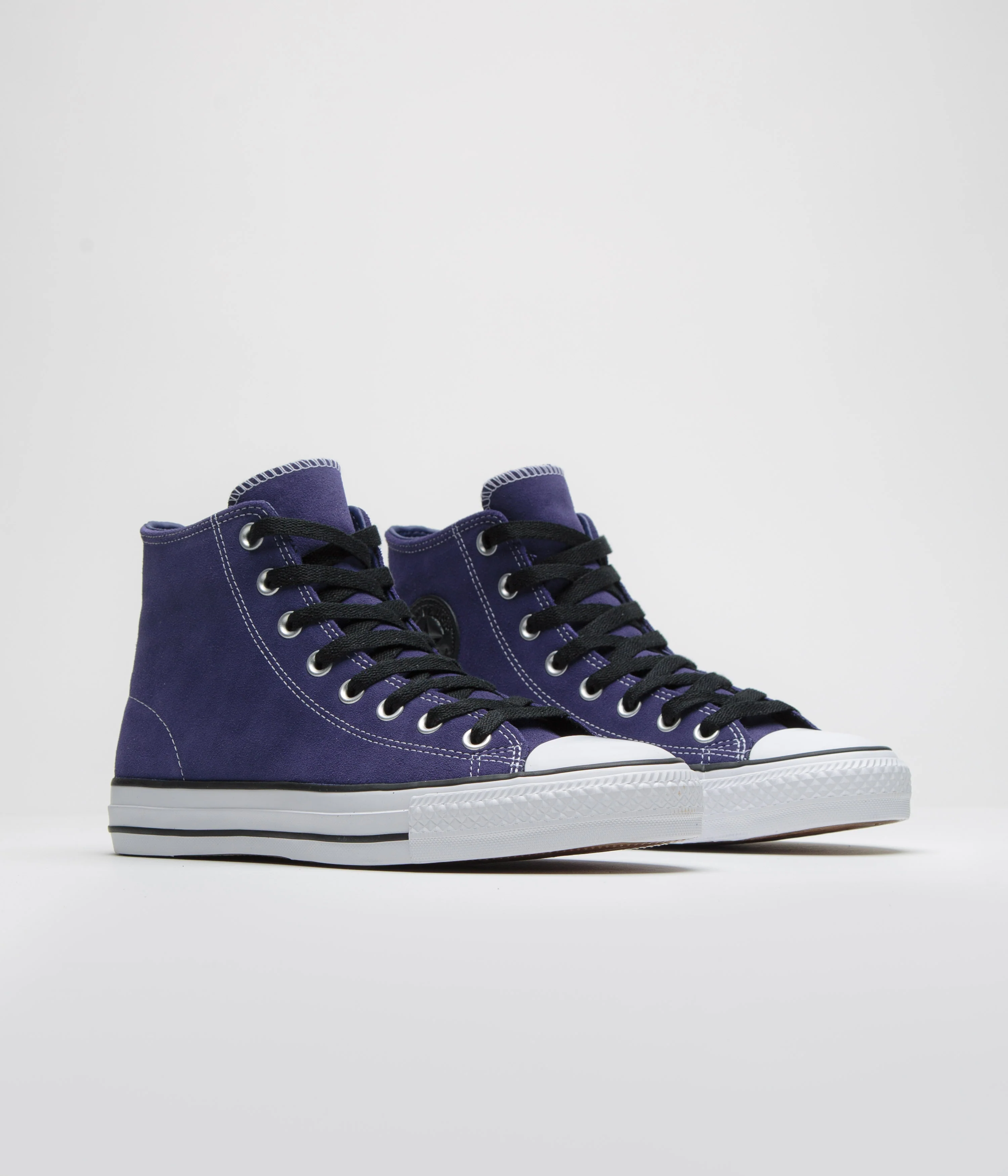 Converse Cons CTAS Pro Suede Shoes - Fresh Blueberry / Black / White - Image 2