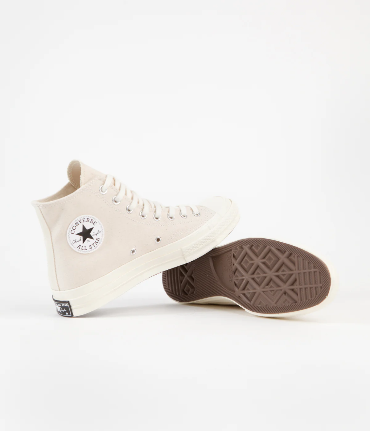 Converse CTAS 70's Hi Shoes - Natural / Black / Egret - Image 5