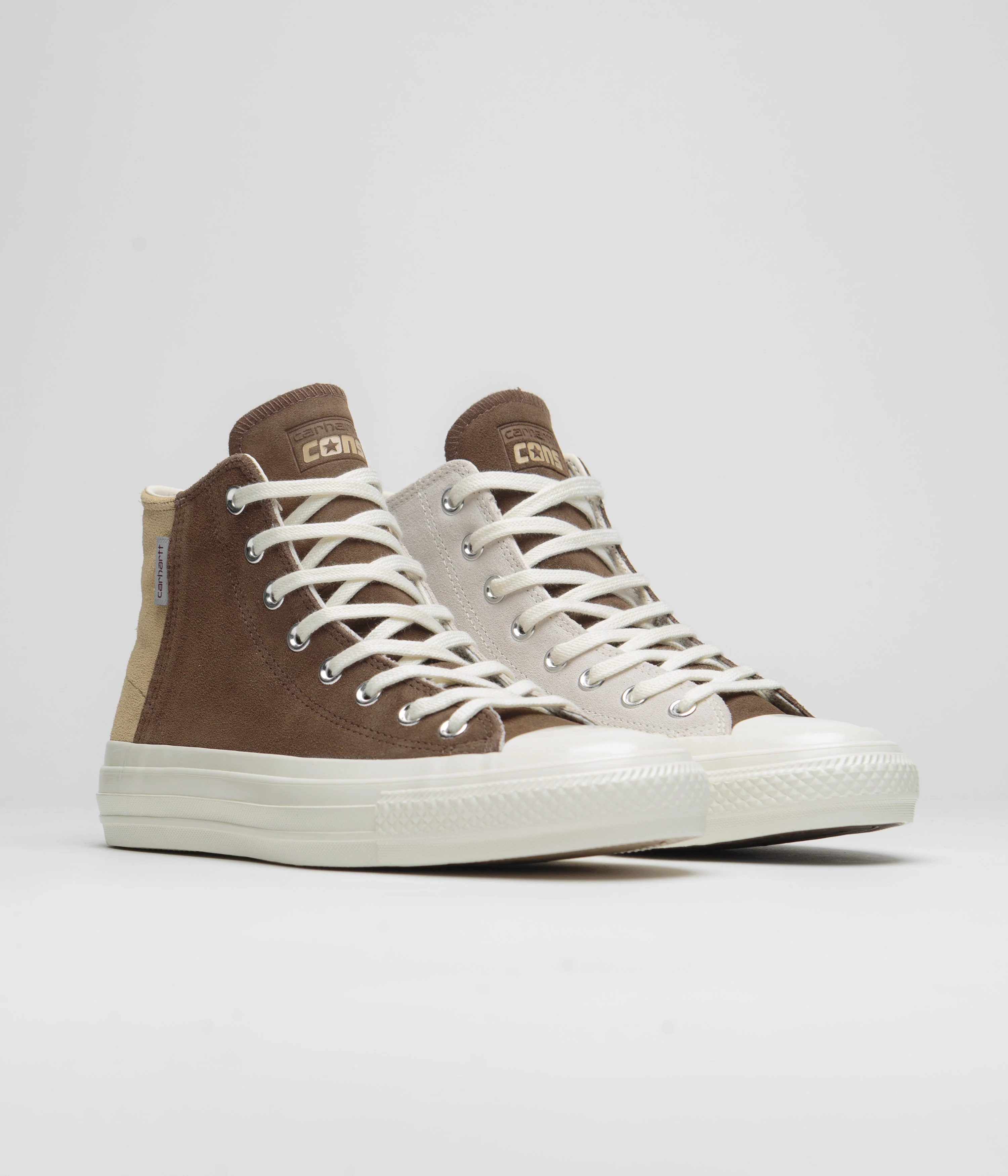 Converse x Carhartt WIP CTAS Pro Shoes - Starfish / Tofu / Dark Earth - Image 2