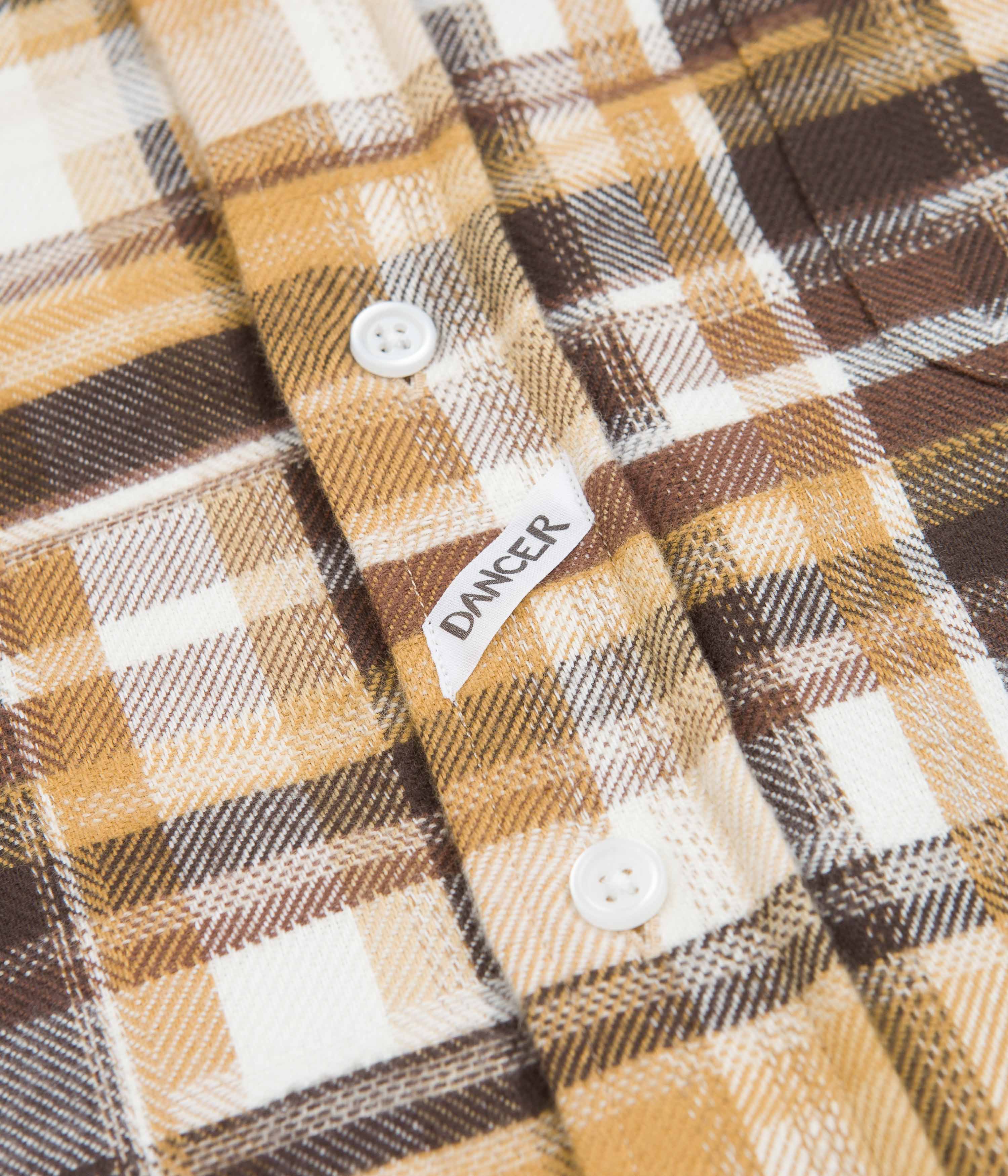 Dancer Danssoni One Pocket Shirt - Brown Mix - Image 3