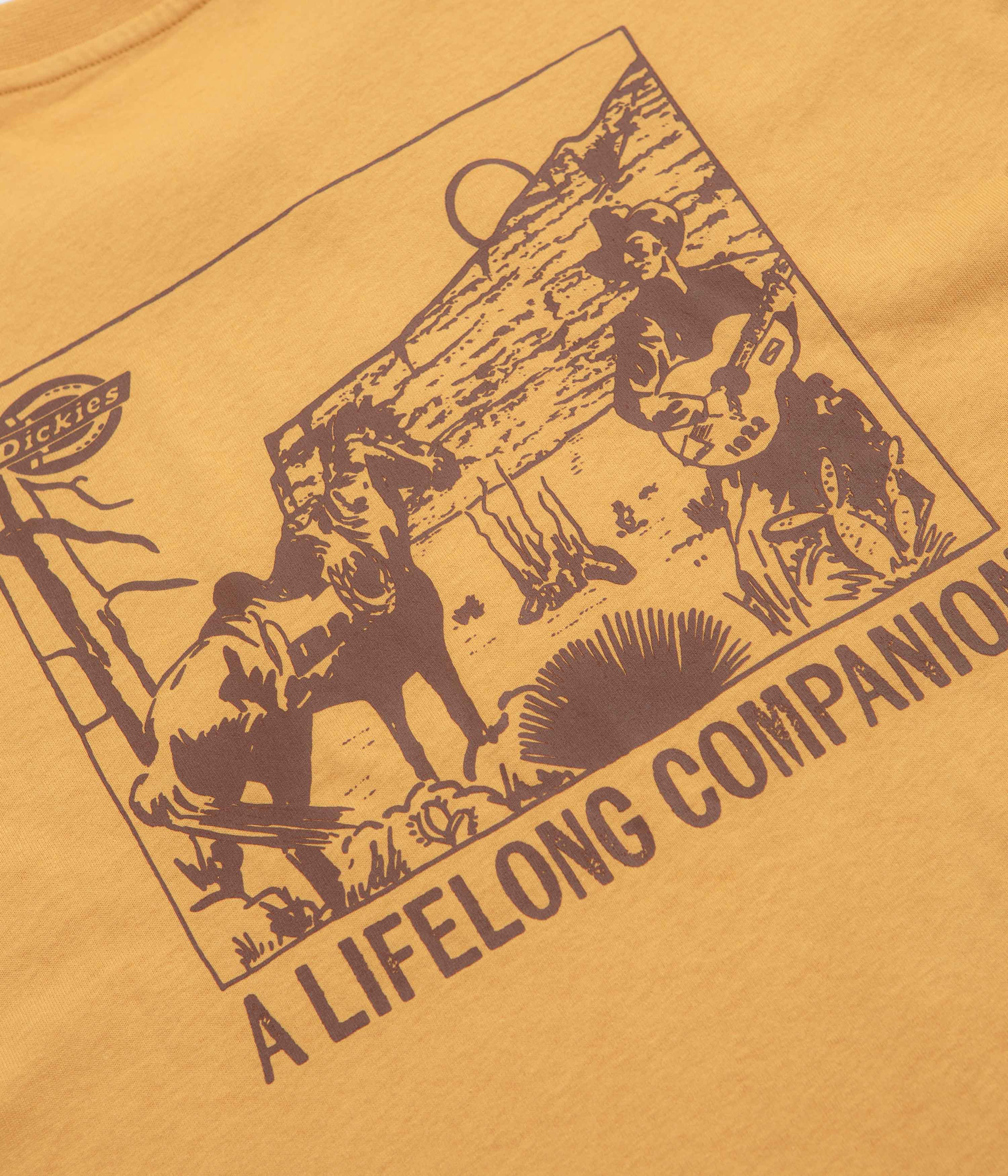 Dickies Companion T-Shirt - Oak Buff - Image 5