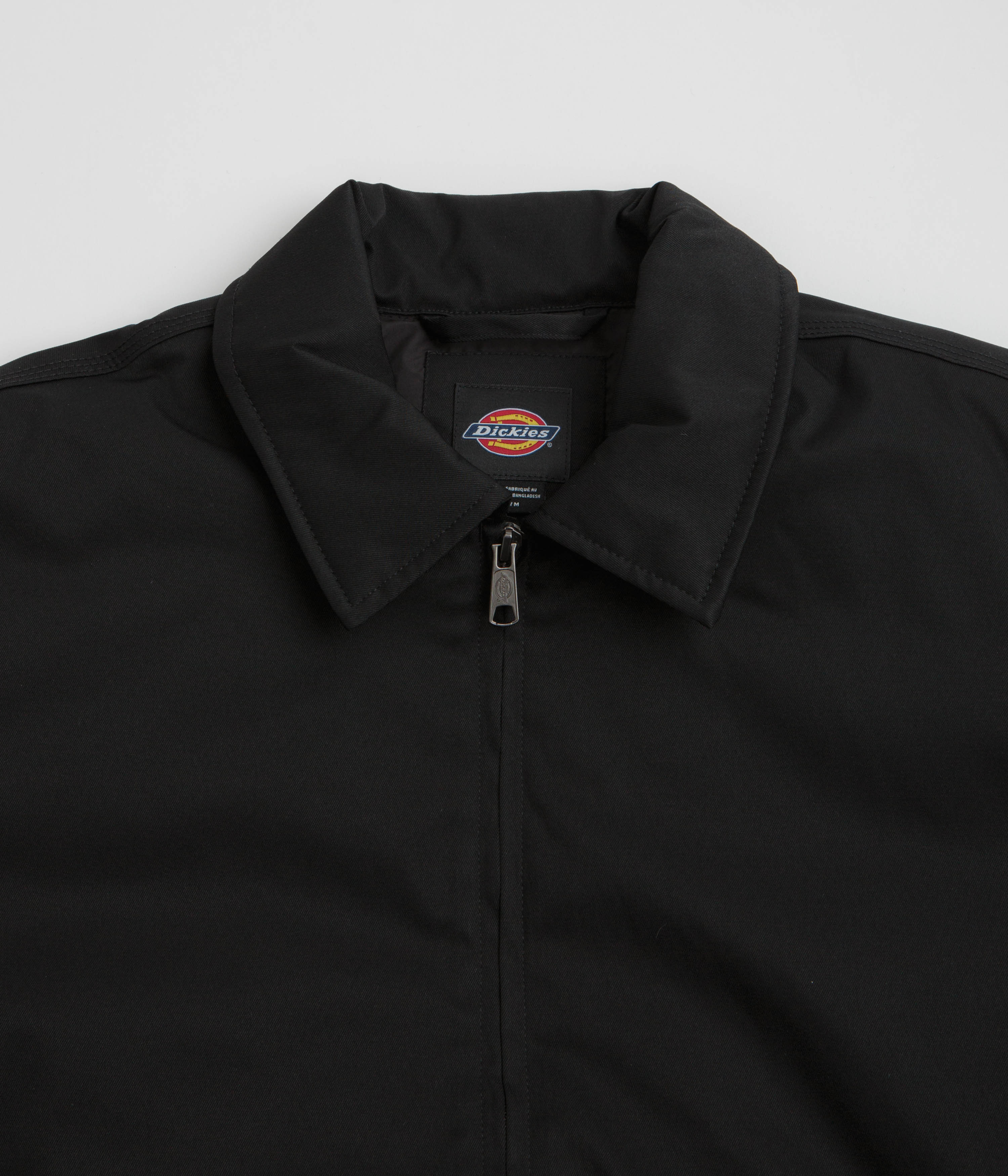 Dickies Eisenhower Puffer Jacket - Black / Black - Image 4