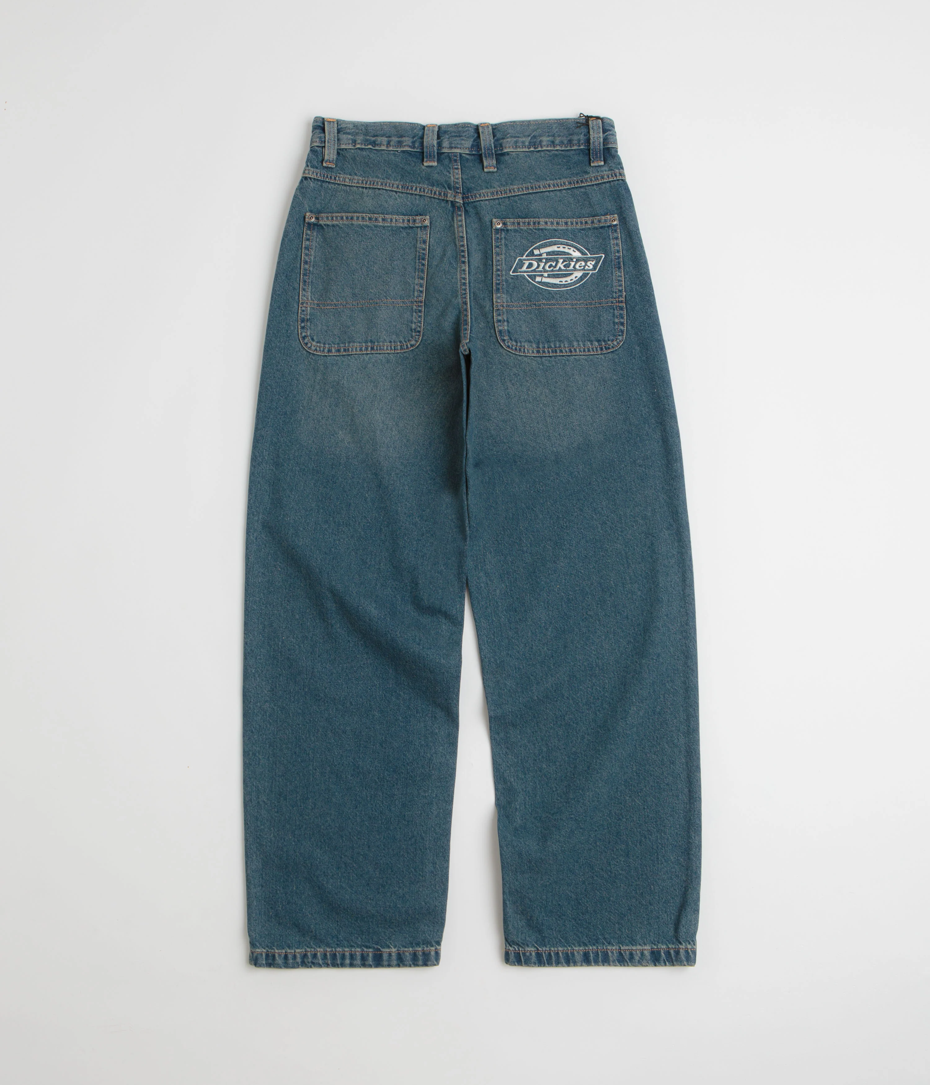 Dickies Hilham Jeans - Khaki Tinted Blue - Image 3