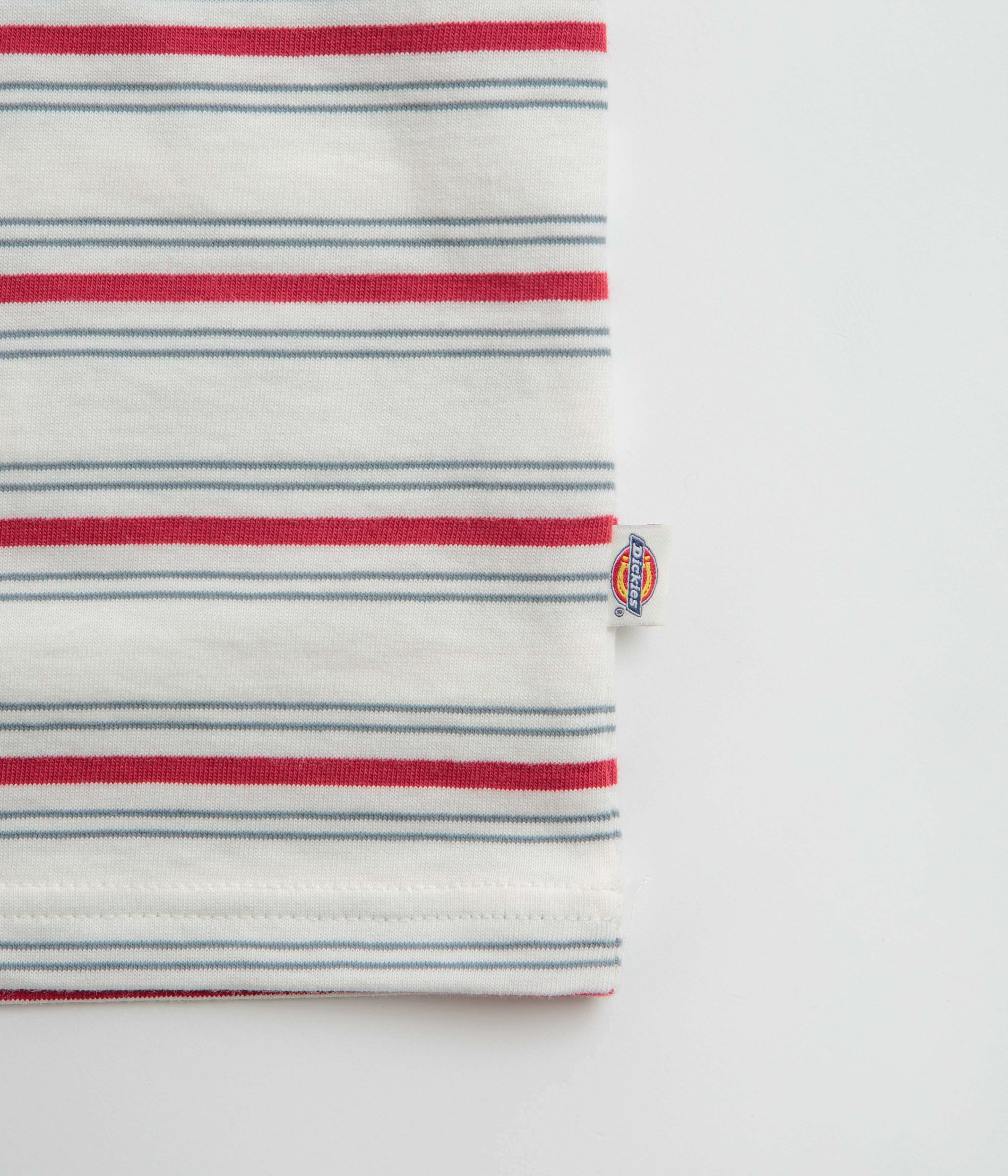Dickies Lewistown Stripe T-Shirt - Egret - Image 4