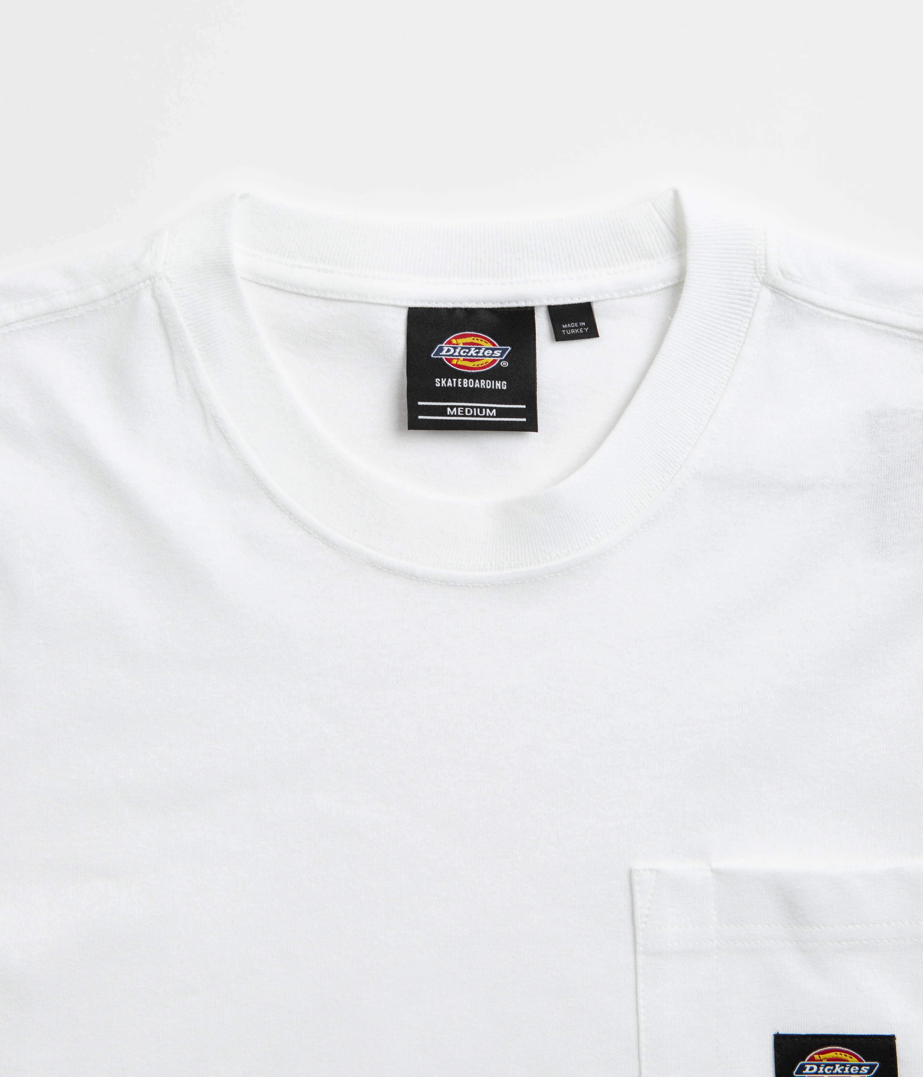Dickies Mount Vista Pocket Long Sleeve T-Shirt - White - Image 4
