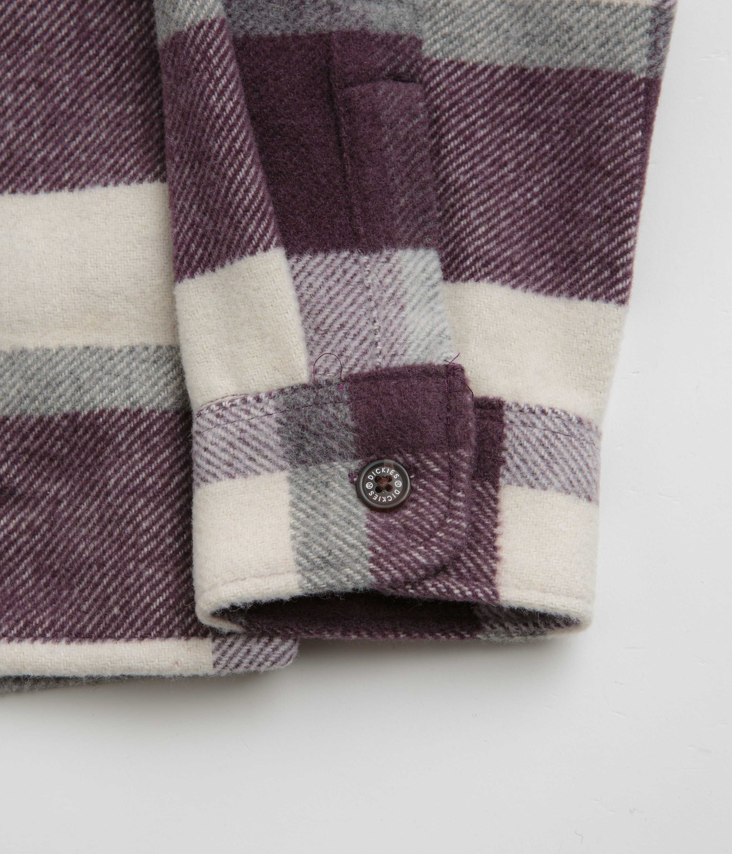 Dickies Plaid Coaling Shirt - Plum Perfect - Image 4