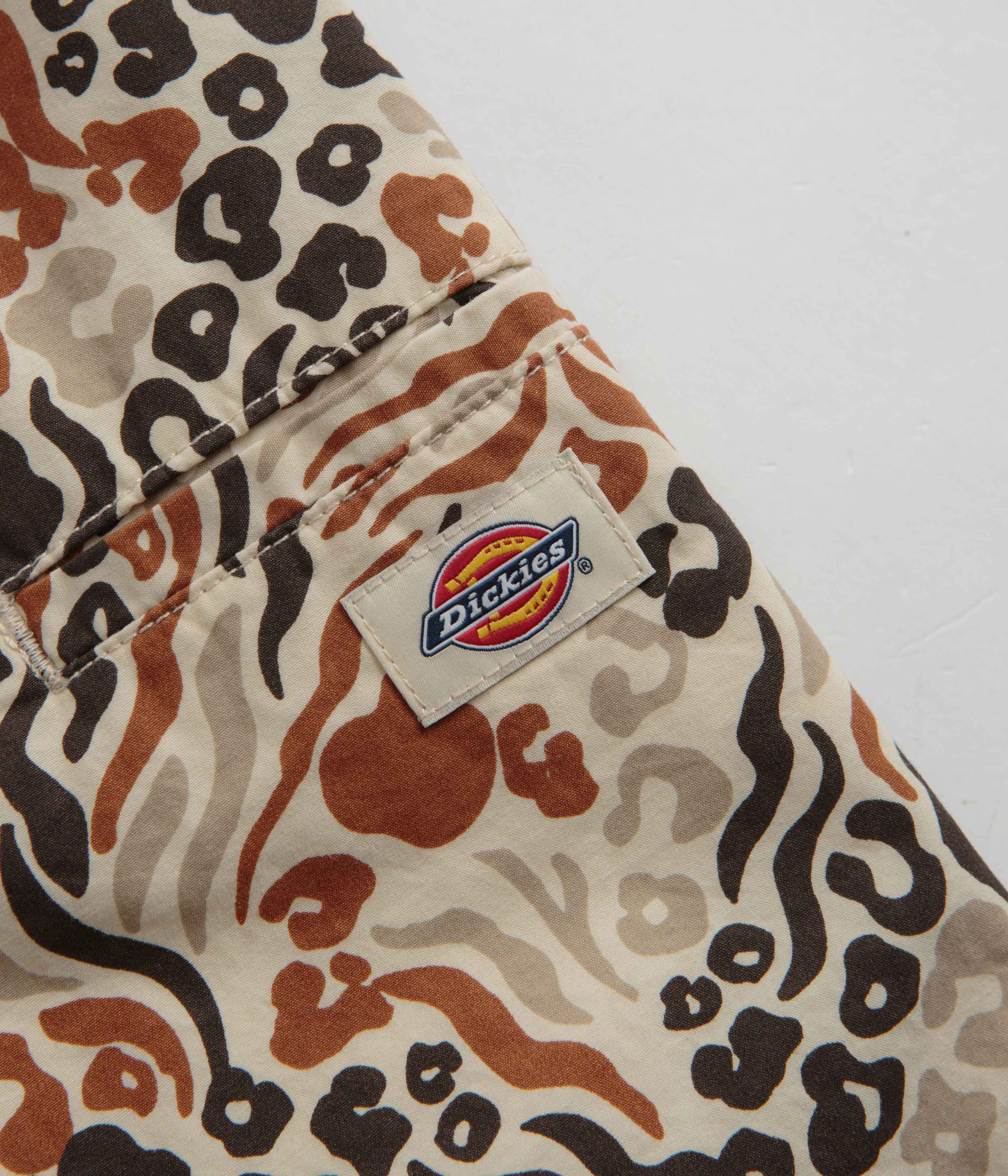 Dickies Saltville Shorts - White Camo Print - Image 7