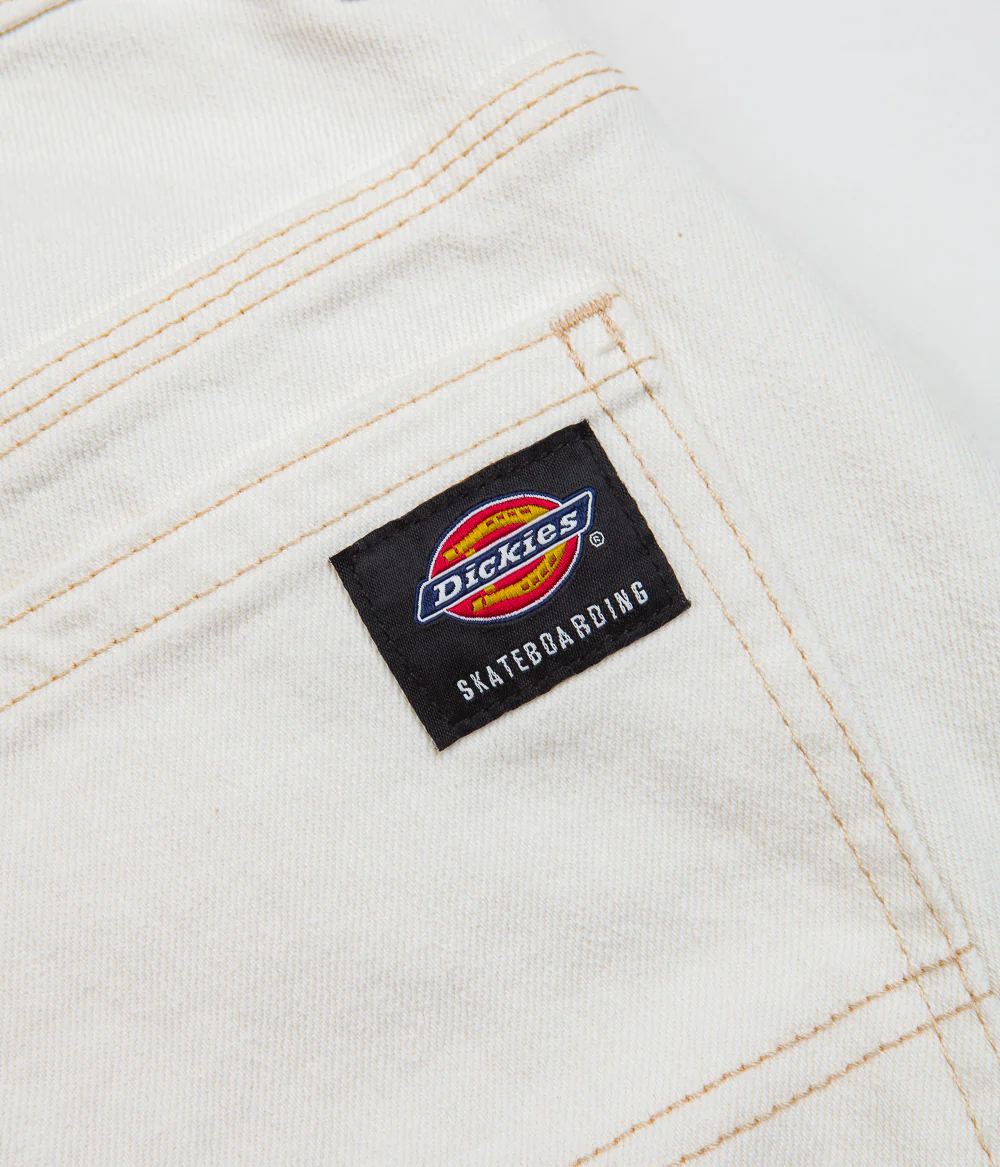 Dickies Wingville Jeans - Ecru - Image 7