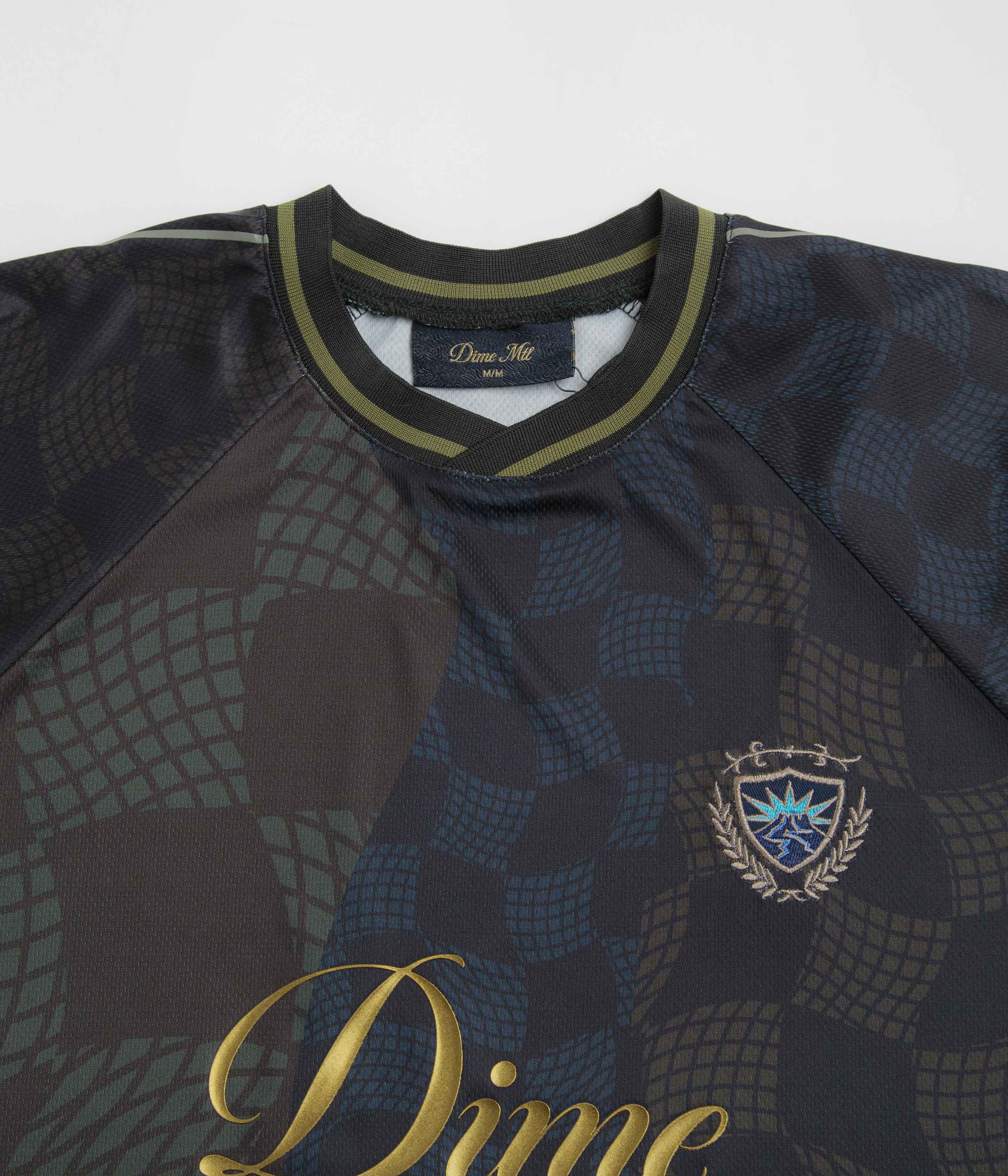 Dime Checkered Home Jersey - Black - Image 3