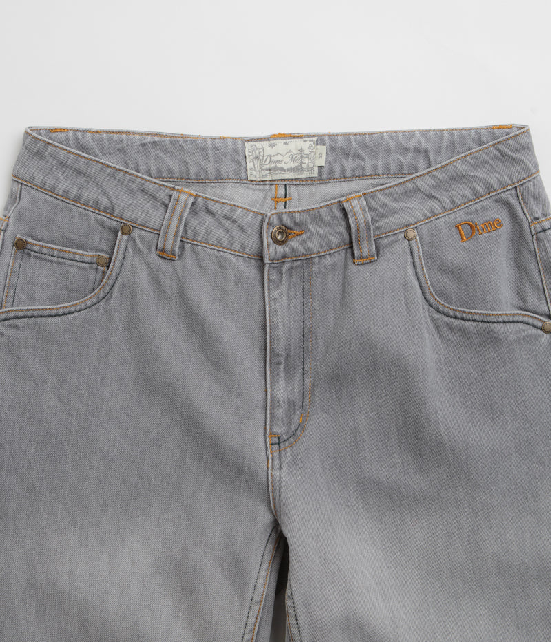 Dime Classic Relaxed Jeans - Dipped Sandblasted Grey - Image 4