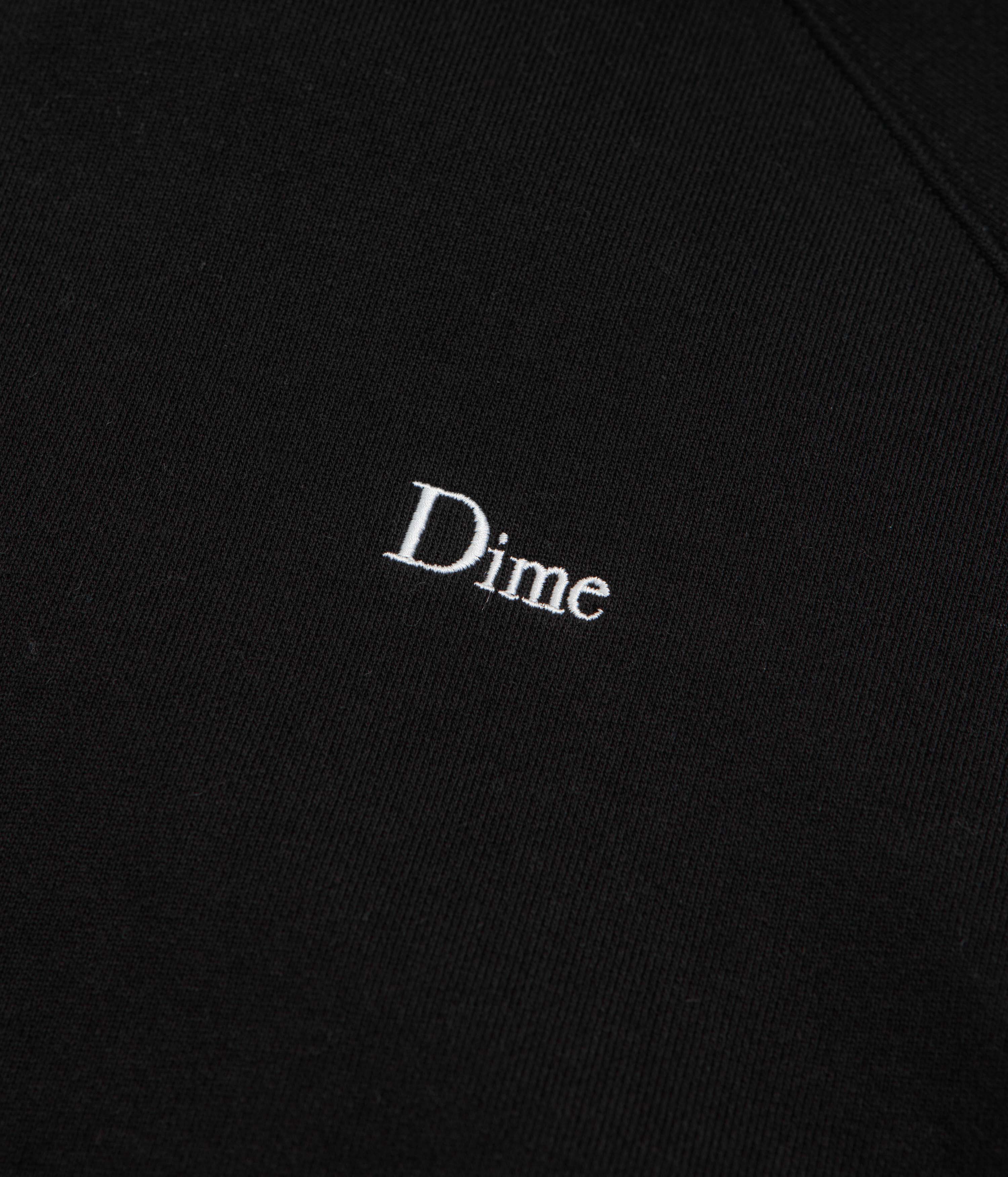 Dime Classic Small Logo Hoodie - Black - Image 3