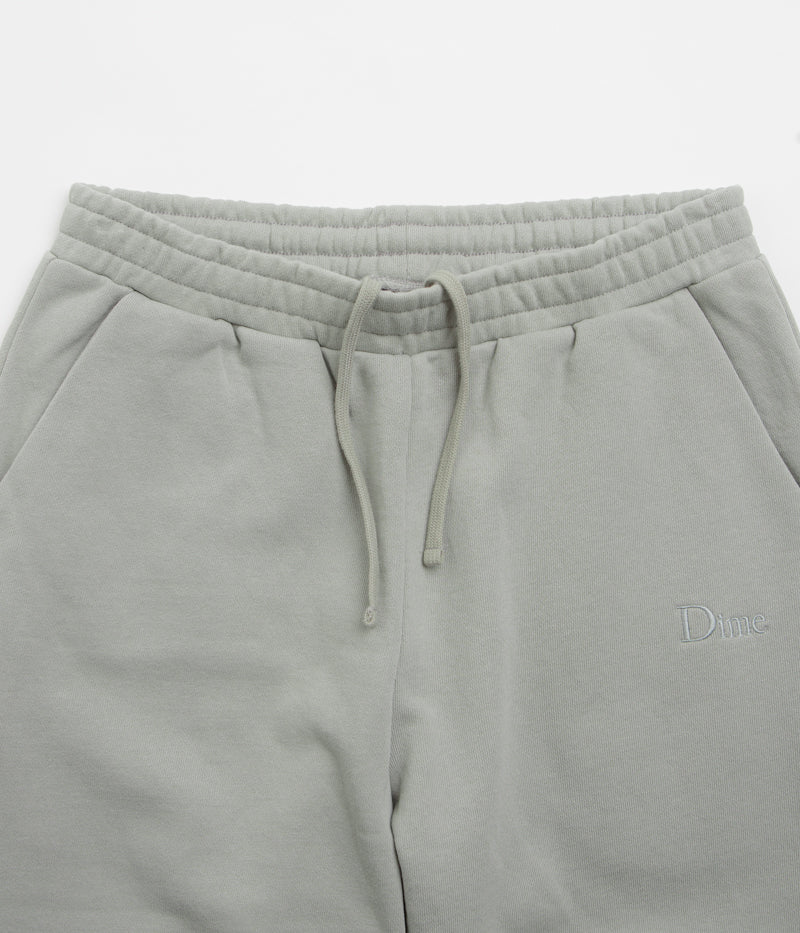 Dime Classic Small Logo Sweatpants - Gravel - Image 4