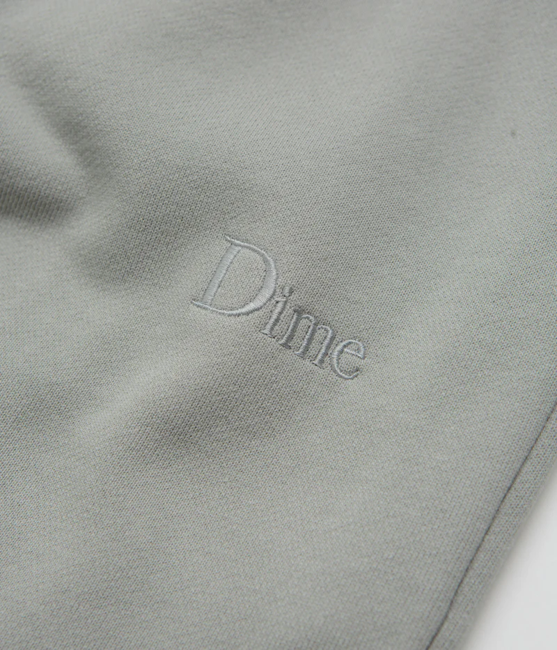 Dime Classic Small Logo Sweatpants - Gravel - Image 6