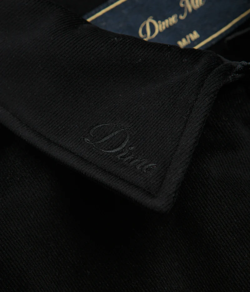 Dime Cord Zip Jacket - Black - Image 5