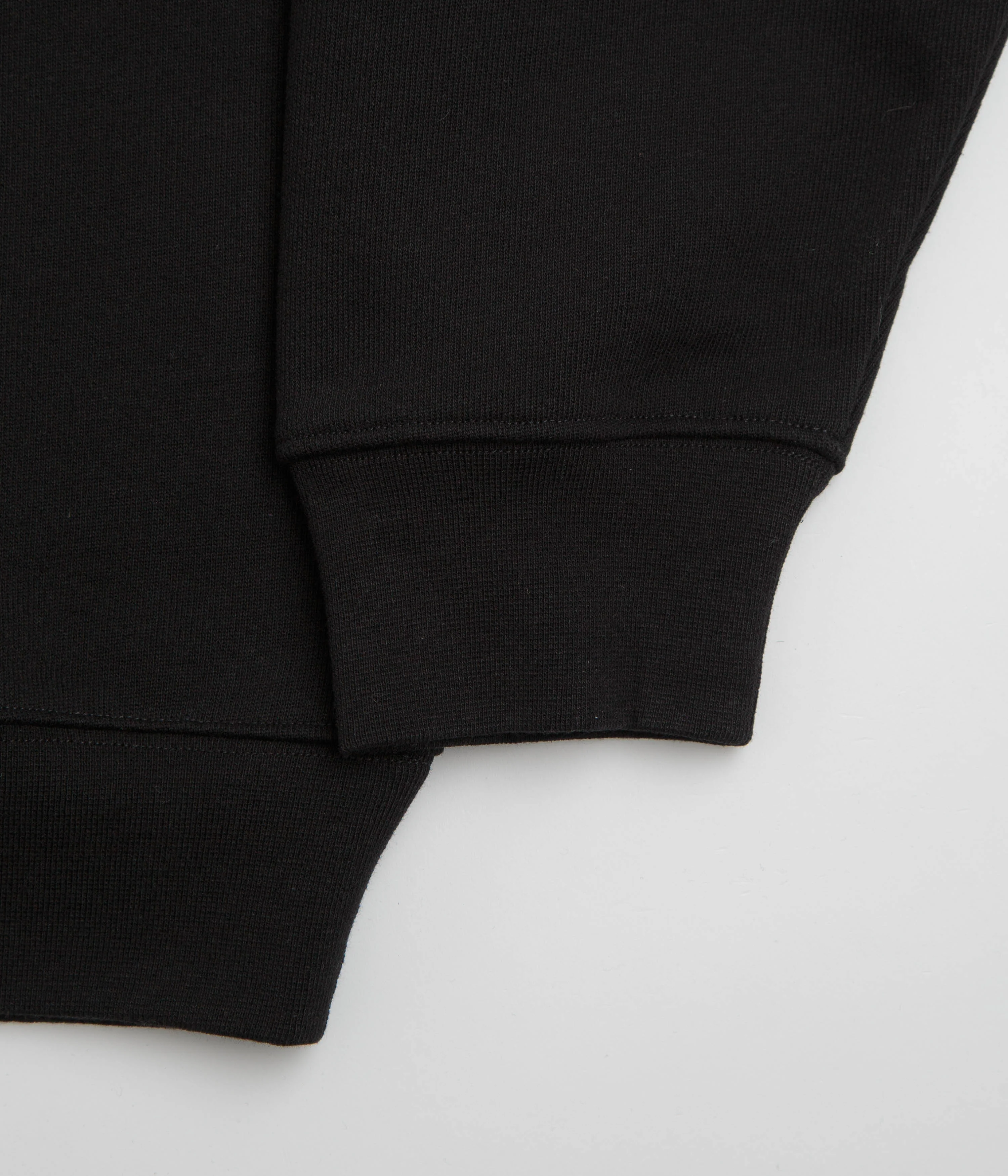 Dime Cursive Small Logo Crewneck Sweatshirt - Black - Image 4