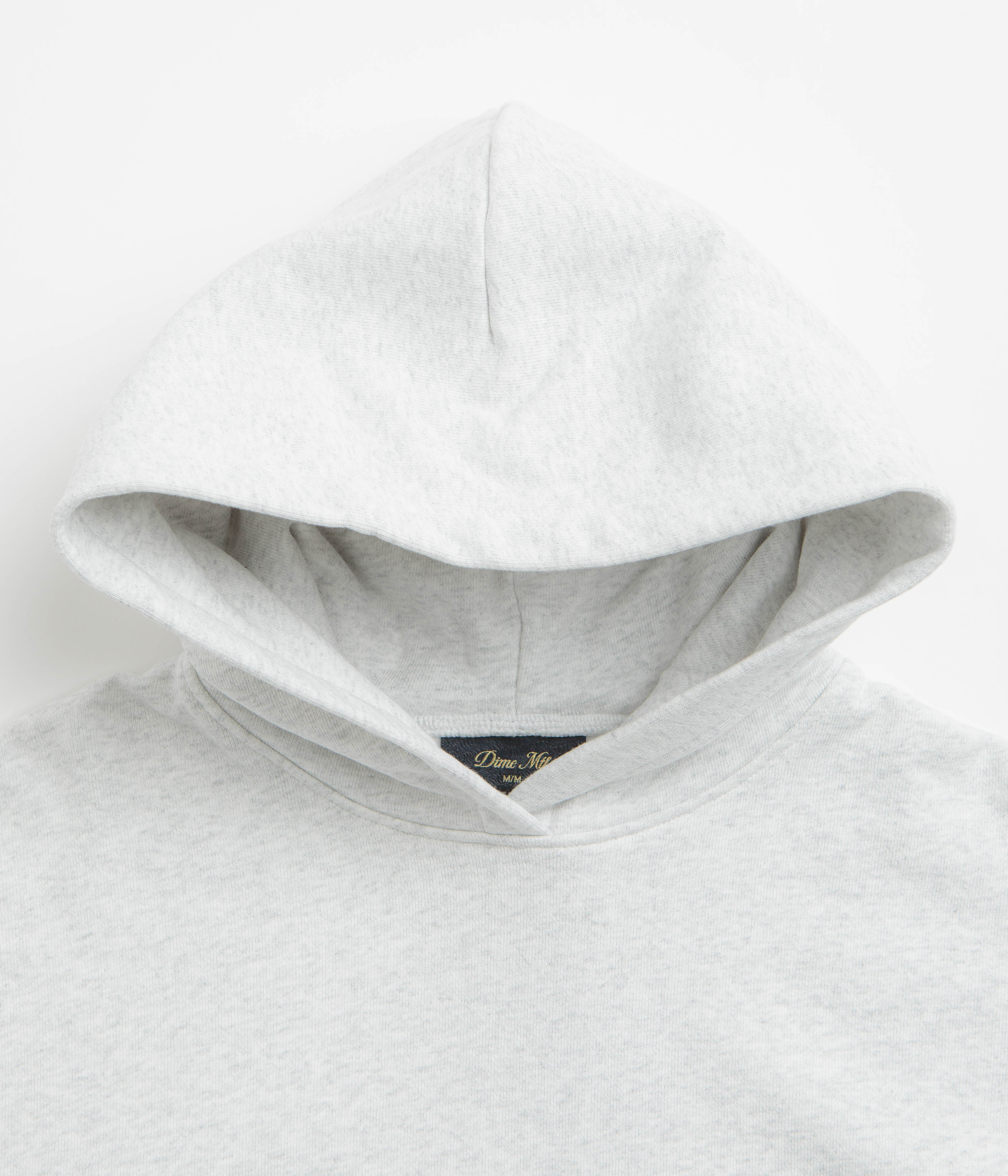 Dime Cursive Small Logo Hoodie - Ash - Image 3