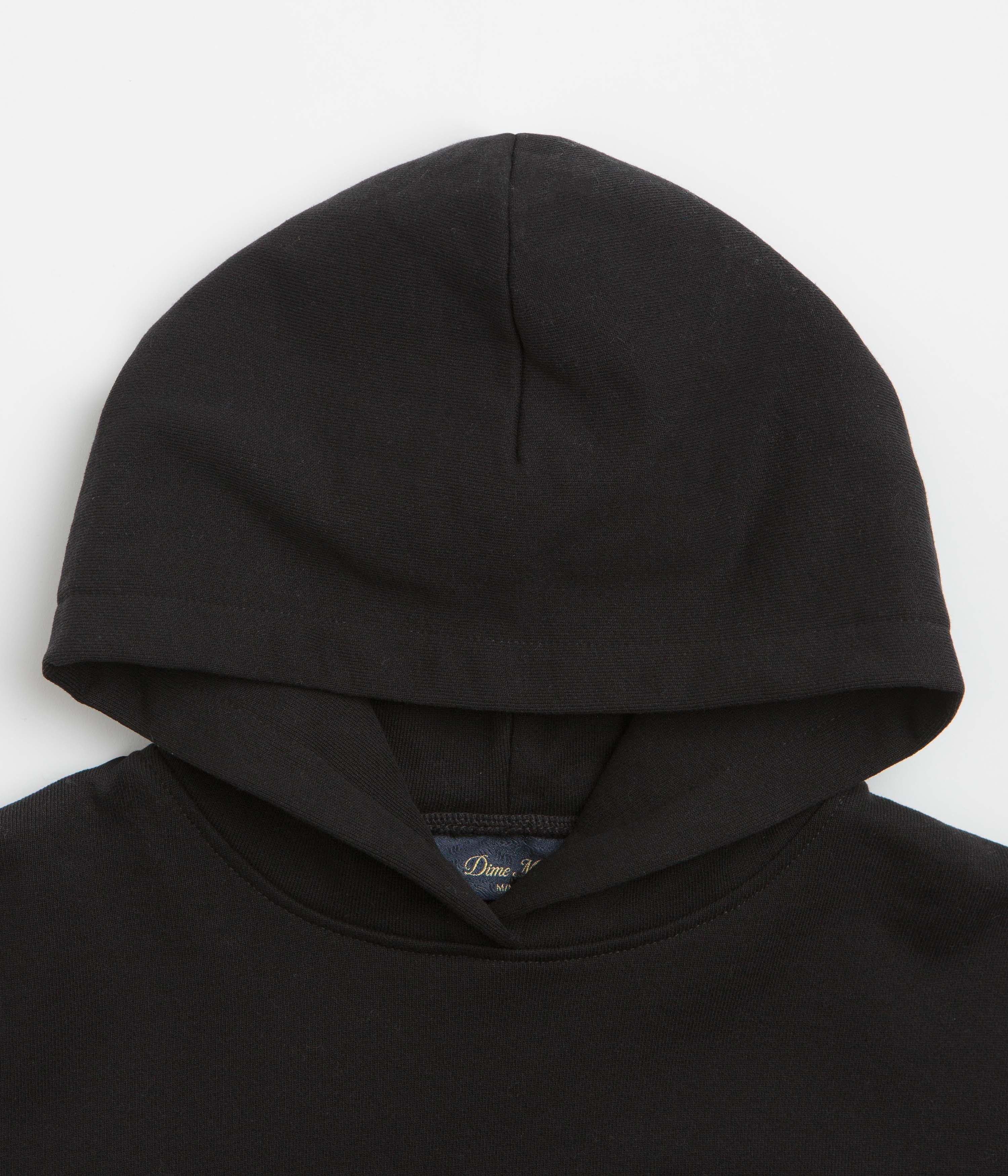 Dime Globe Hoodie - Black - Image 2