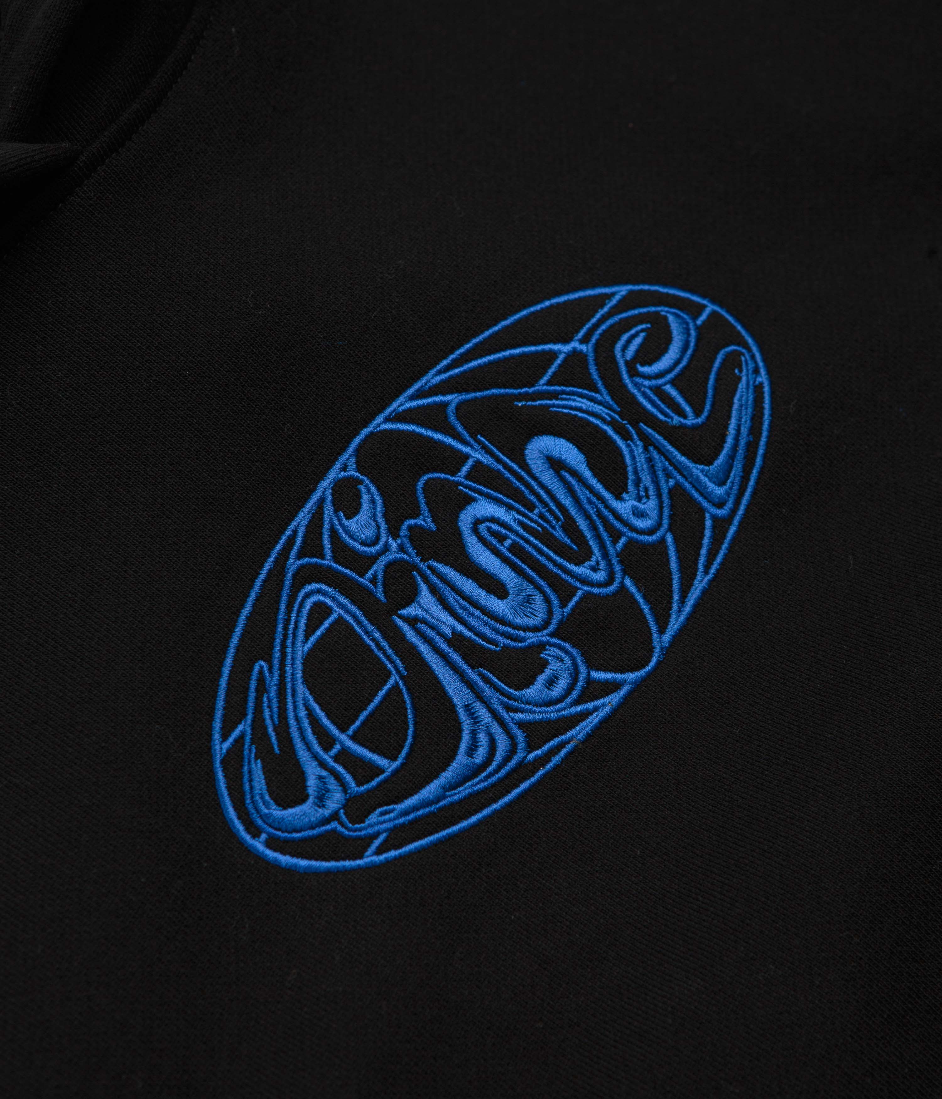 Dime Globe Hoodie - Black - Image 3