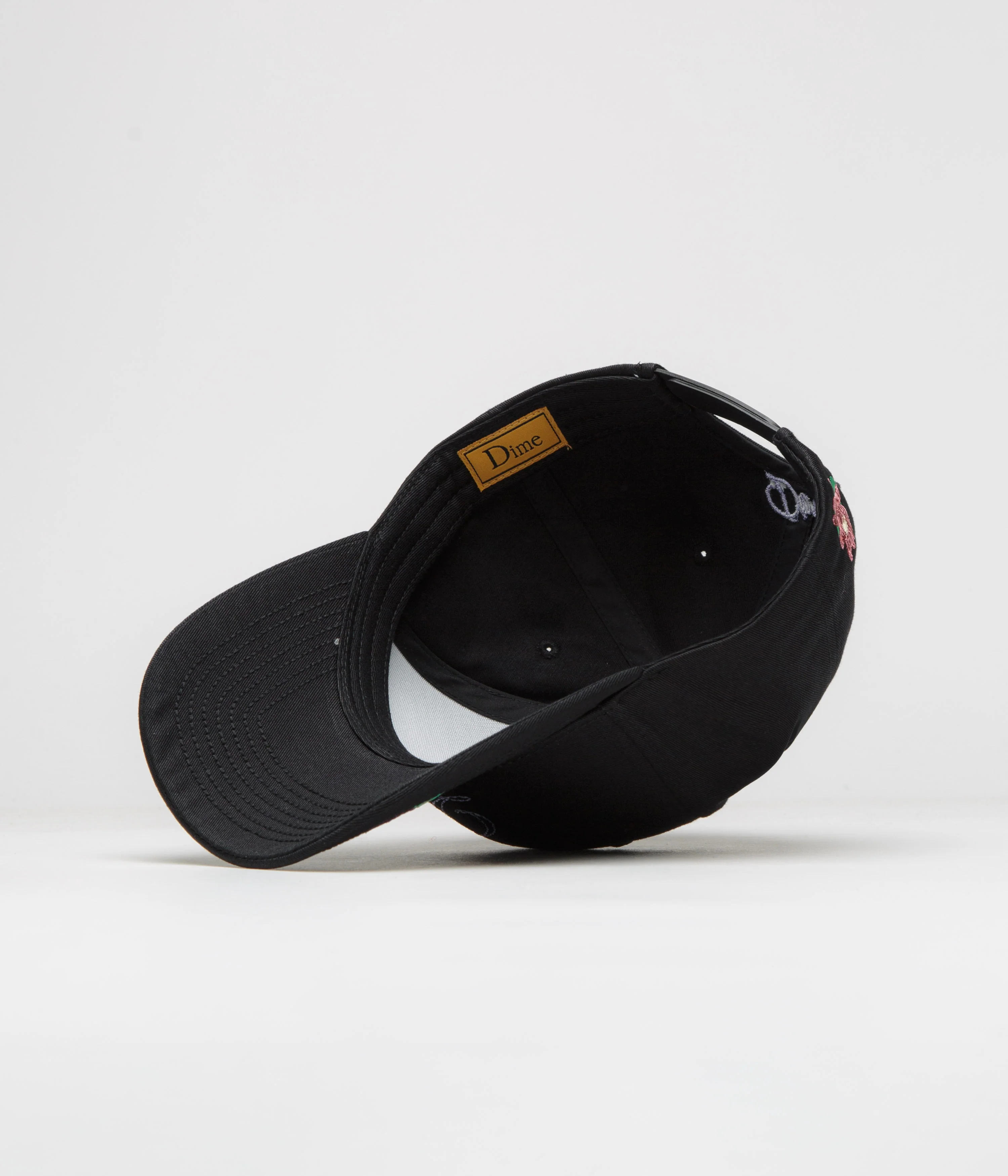 Dime Lotus Full Fit Cap - Black - Image 4