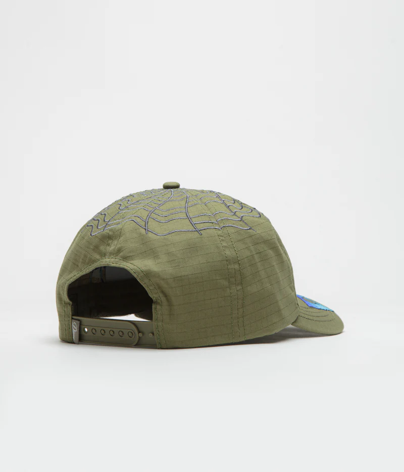 Dime Spider Low Pro Cap - Army Green - Image 3