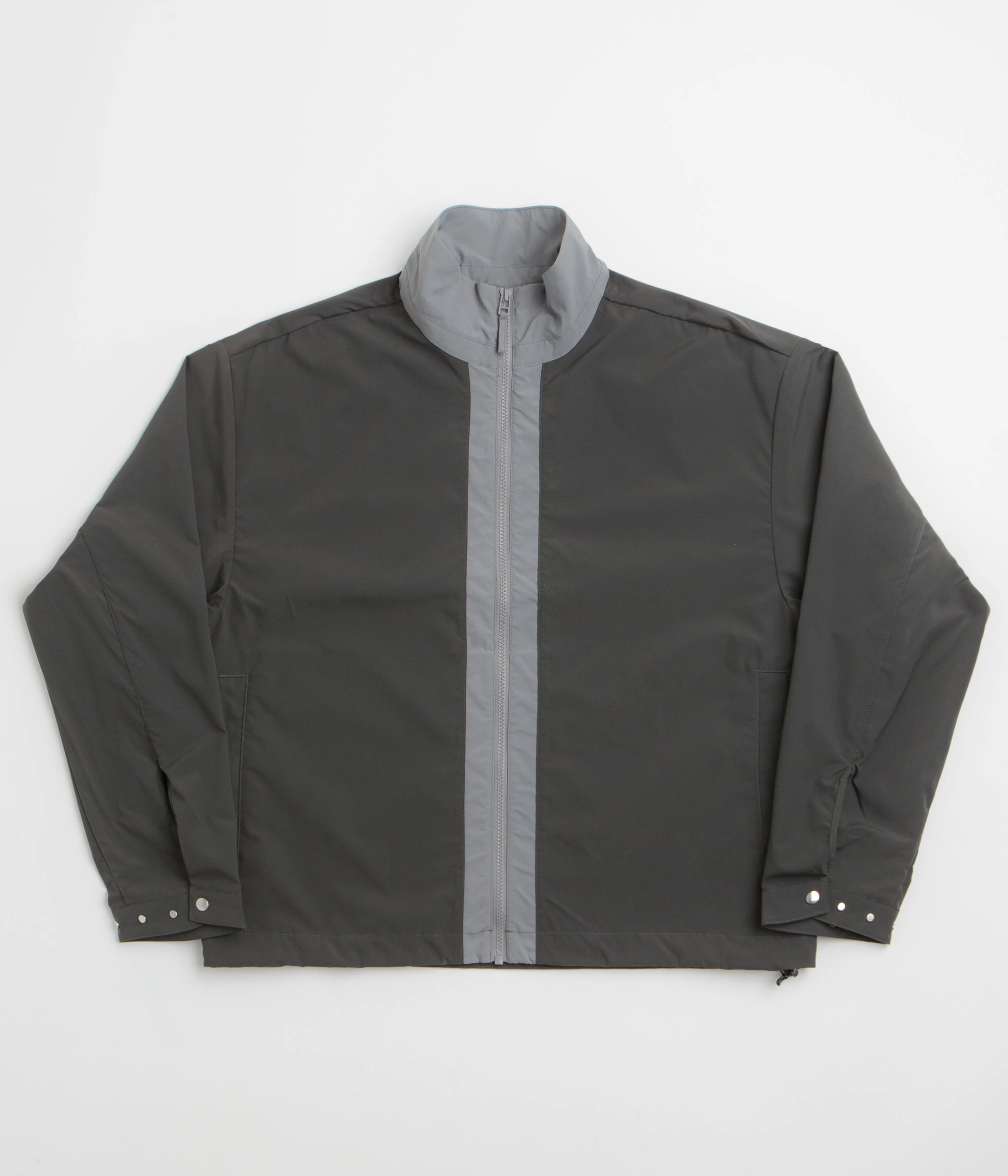 Dime Two Tone Windbreaker Jacket - Charcoal