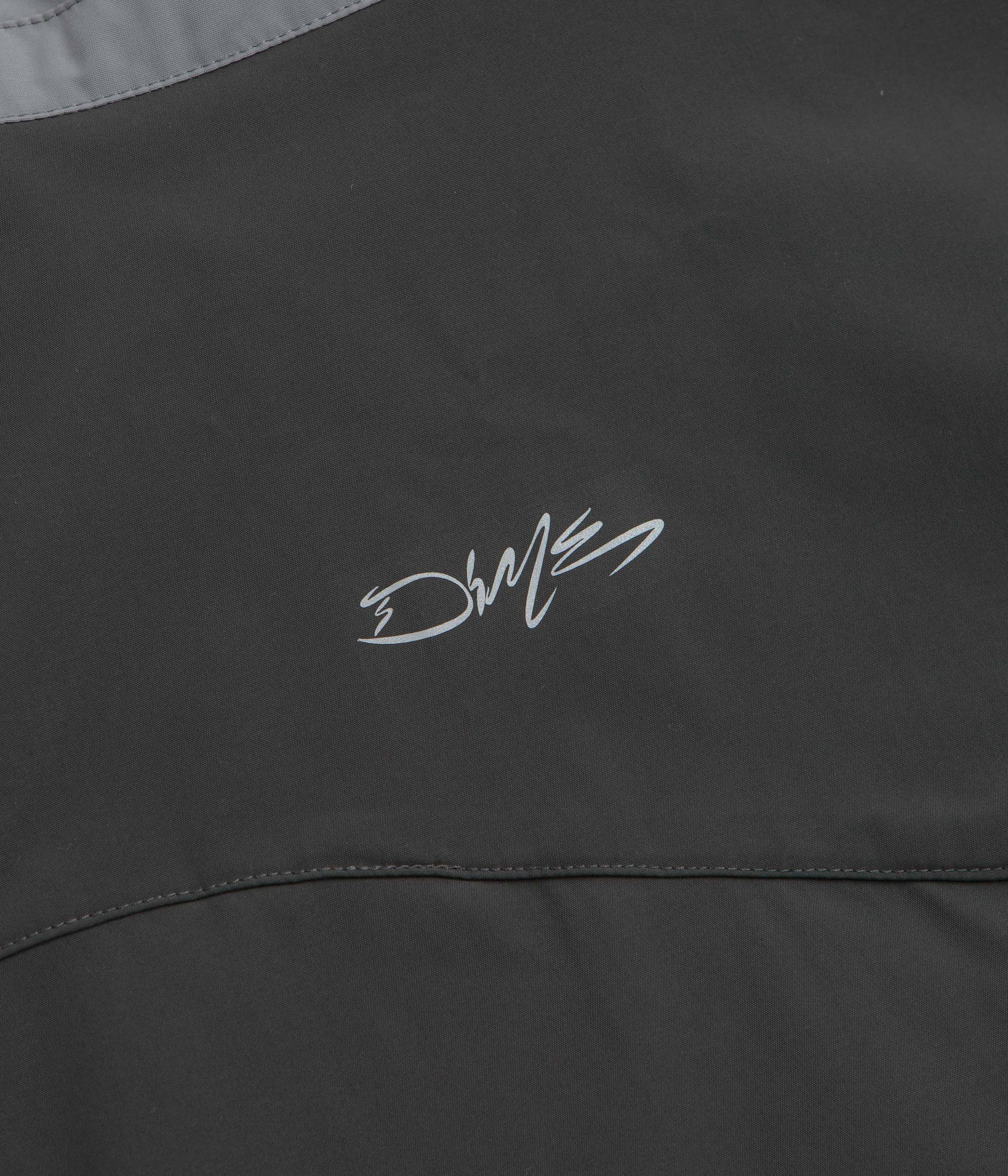 Dime Two Tone Windbreaker Jacket - Charcoal - Image 7