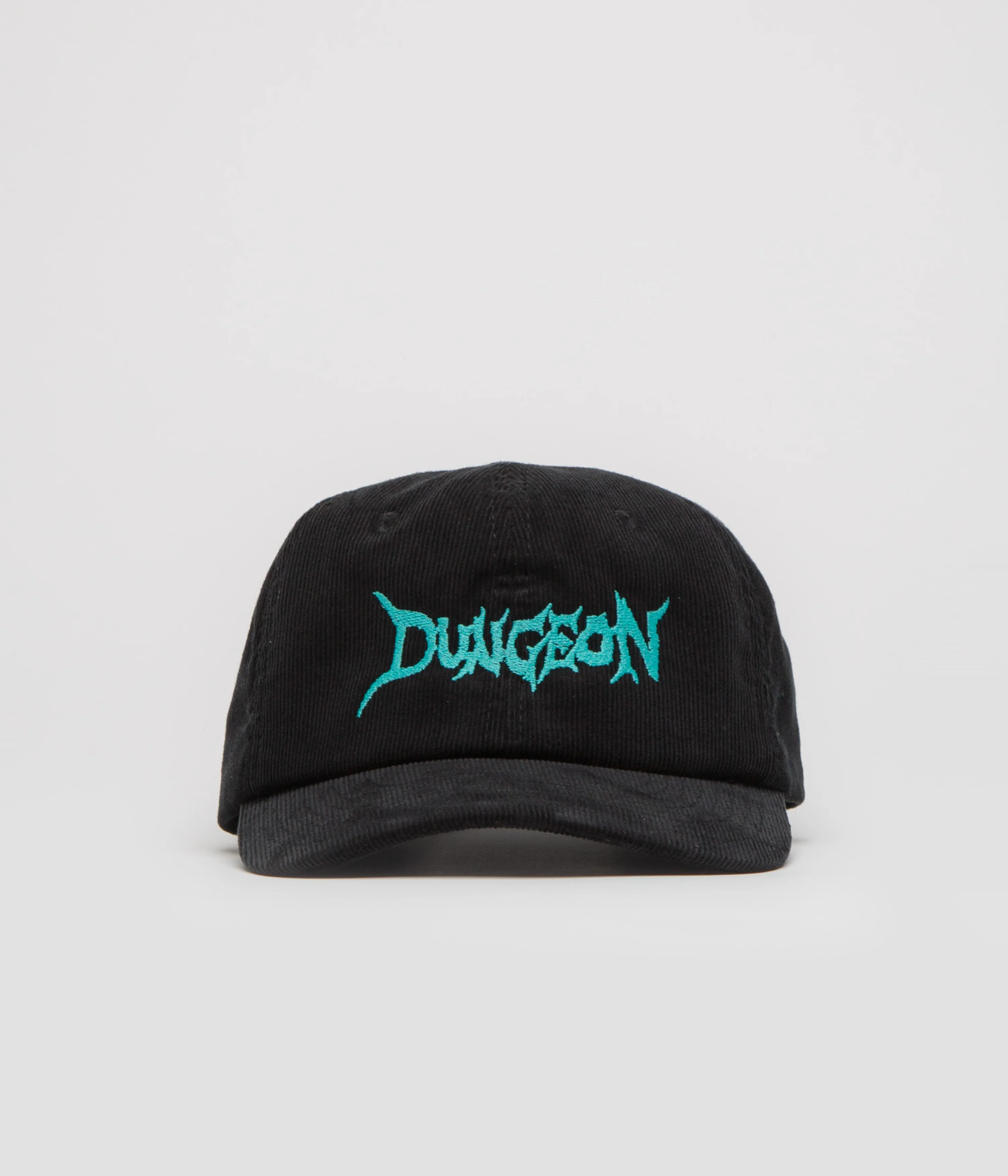 Dungeon Cord Cap - Black / Aqua - Image 2