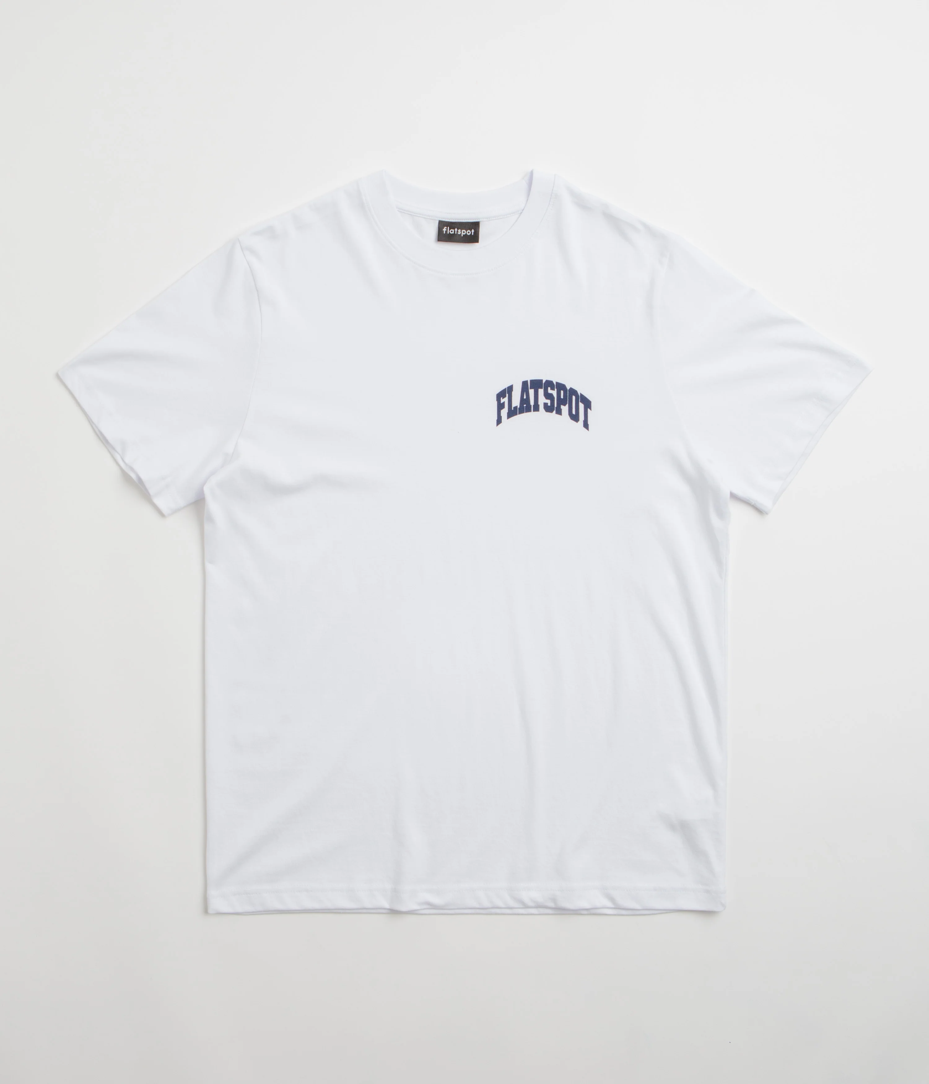 flatspot Collegiate T-Shirt - White