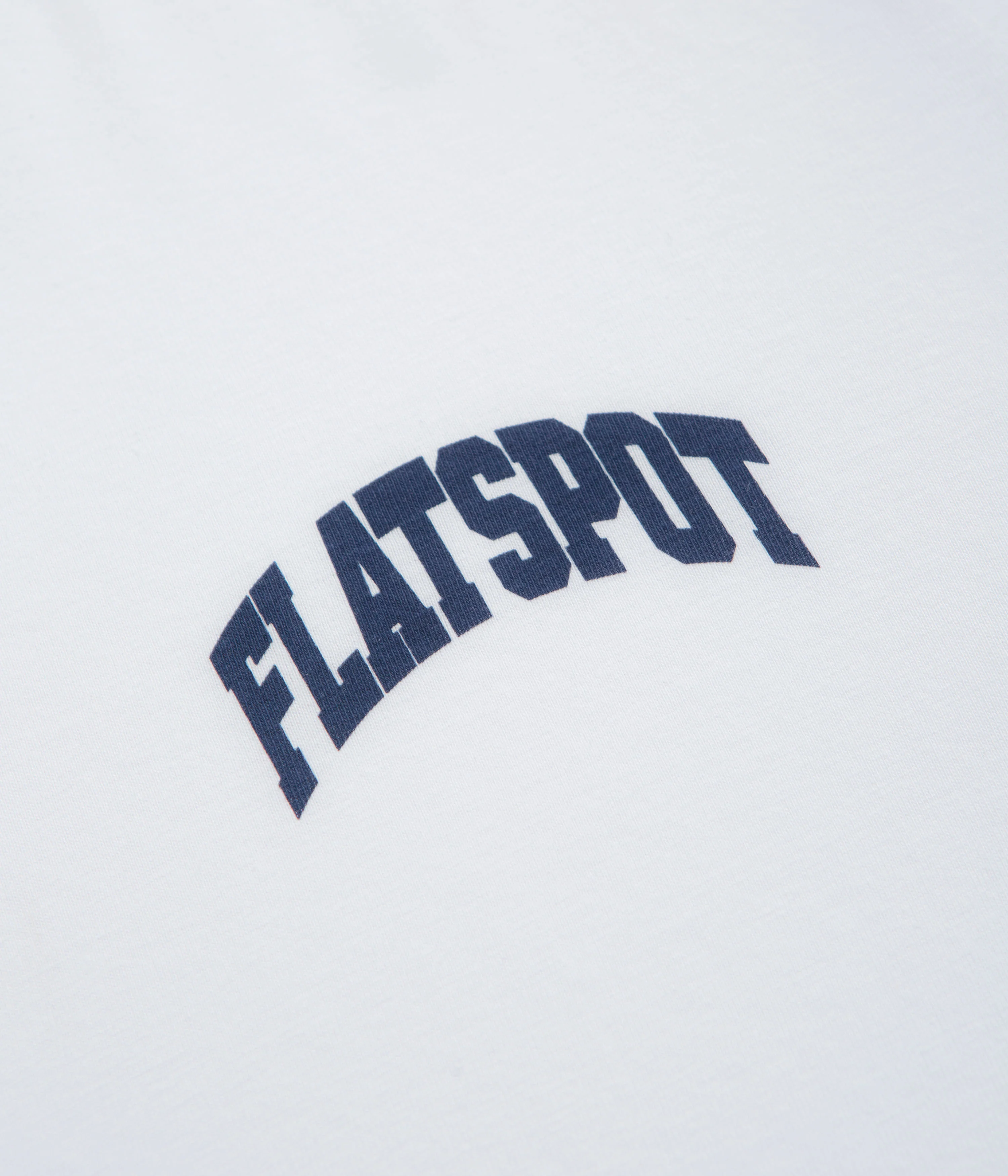 flatspot Collegiate T-Shirt - White - Image 3