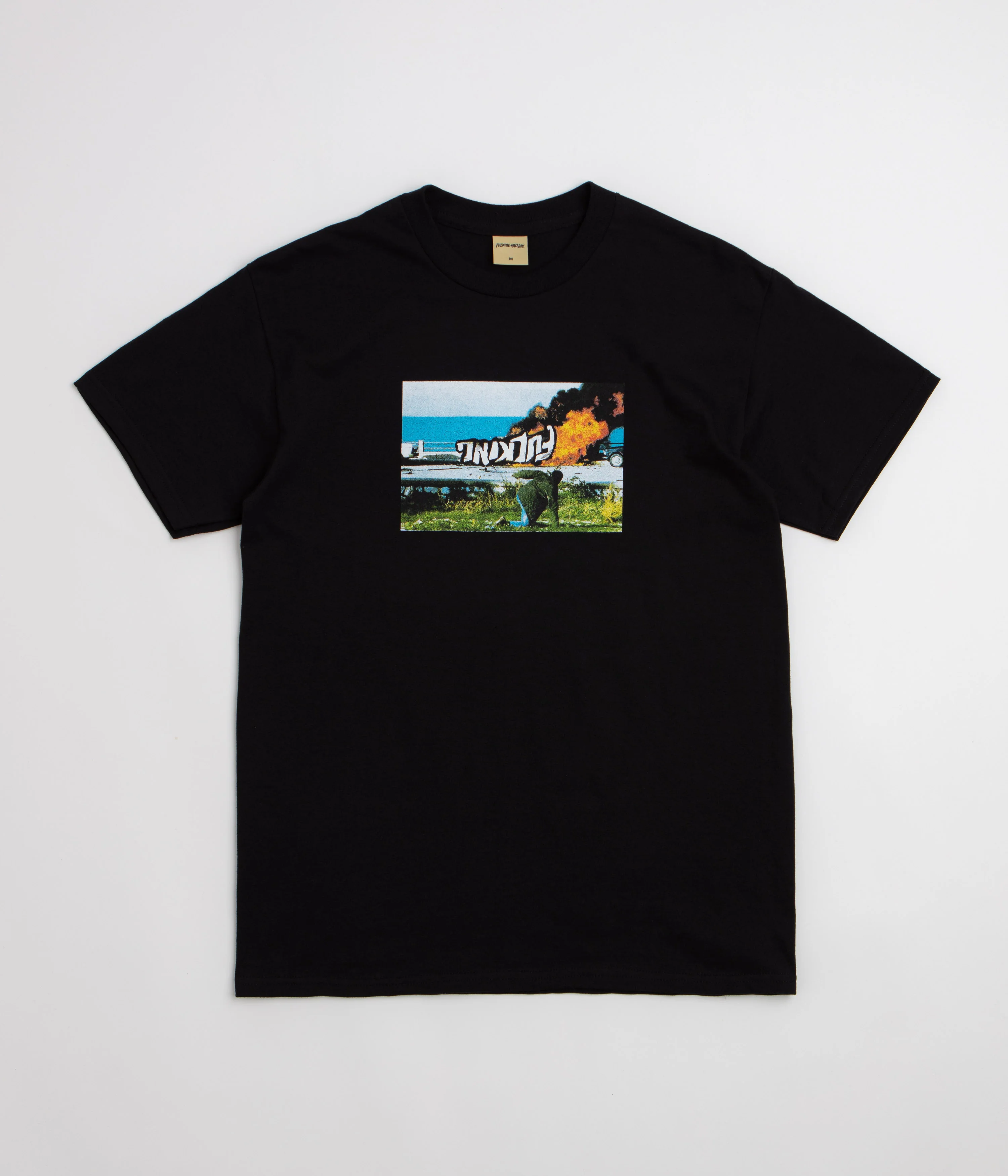 Fucking Awesome Car Burn T-Shirt - Black