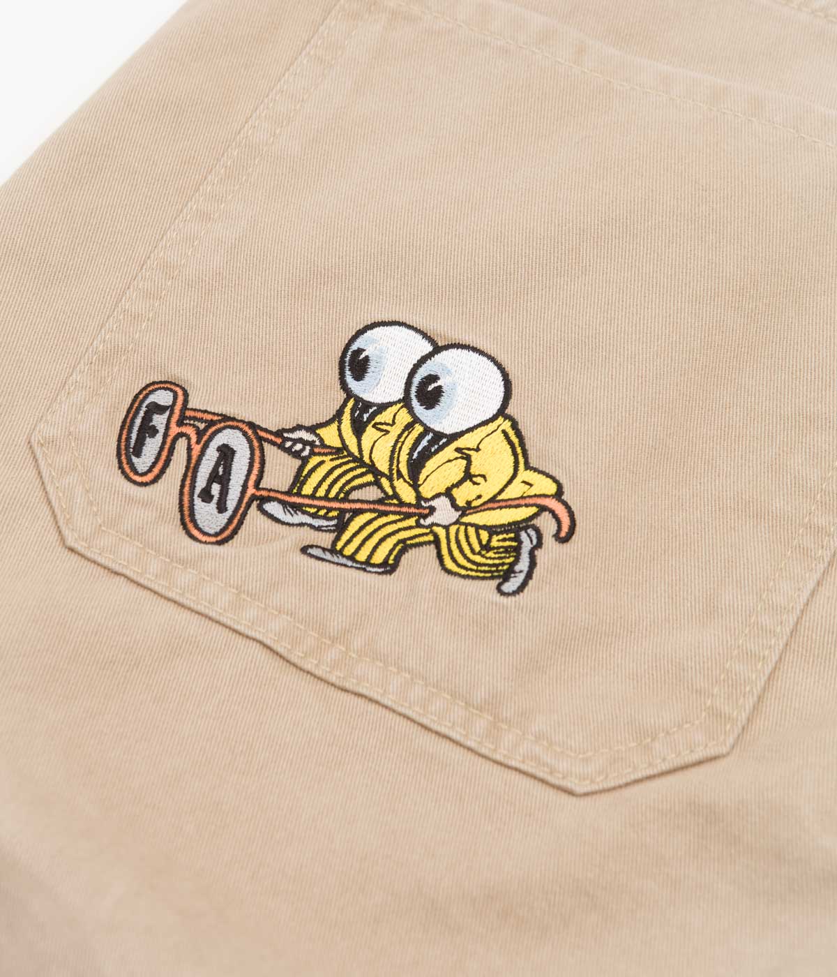 Fucking Awesome Contacts Baggy Cargo Pants - Khaki - Image 8