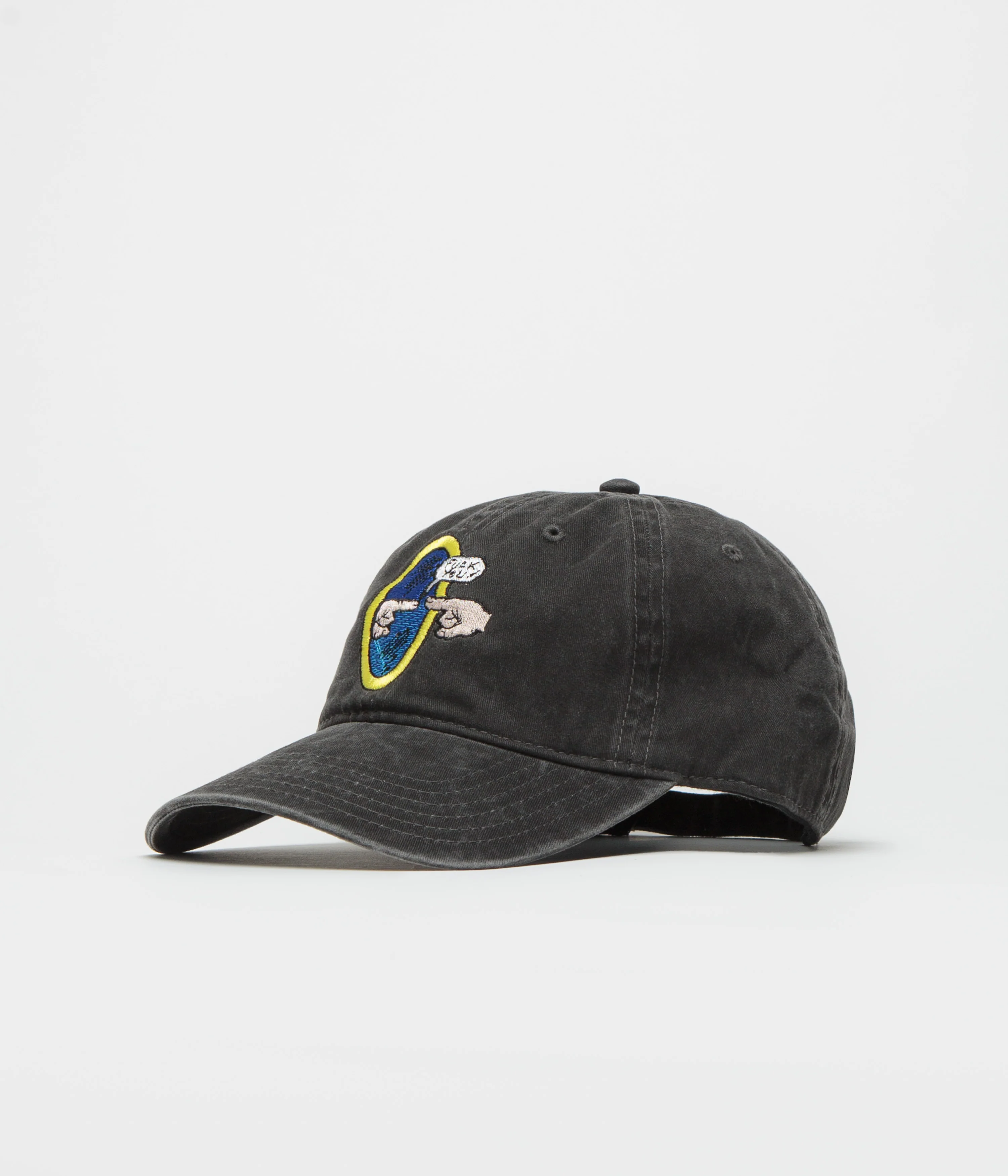 Fucking Awesome Fuck You Embroidered Cap - Black