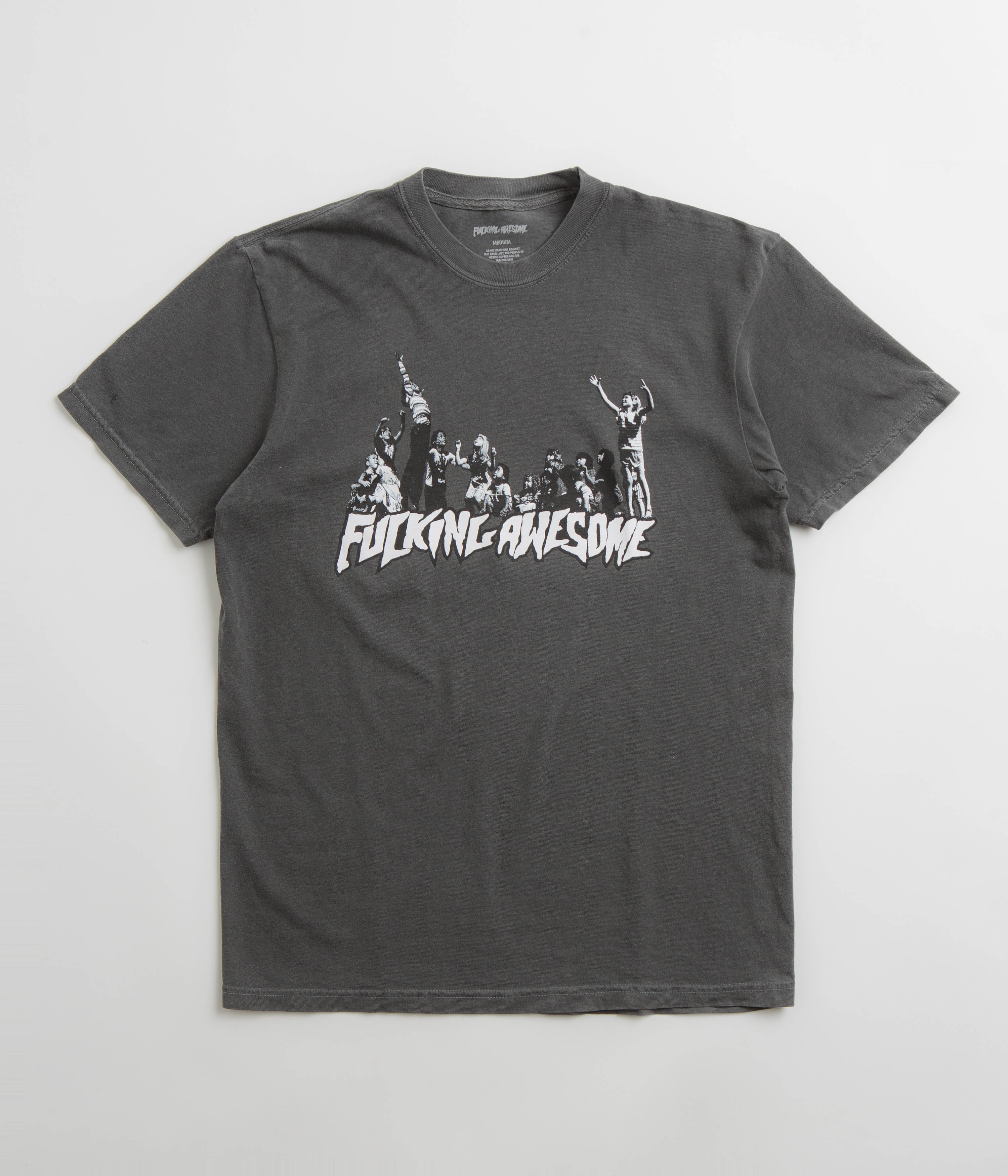 Fucking Awesome Hug The Earth T-Shirt - Pepper